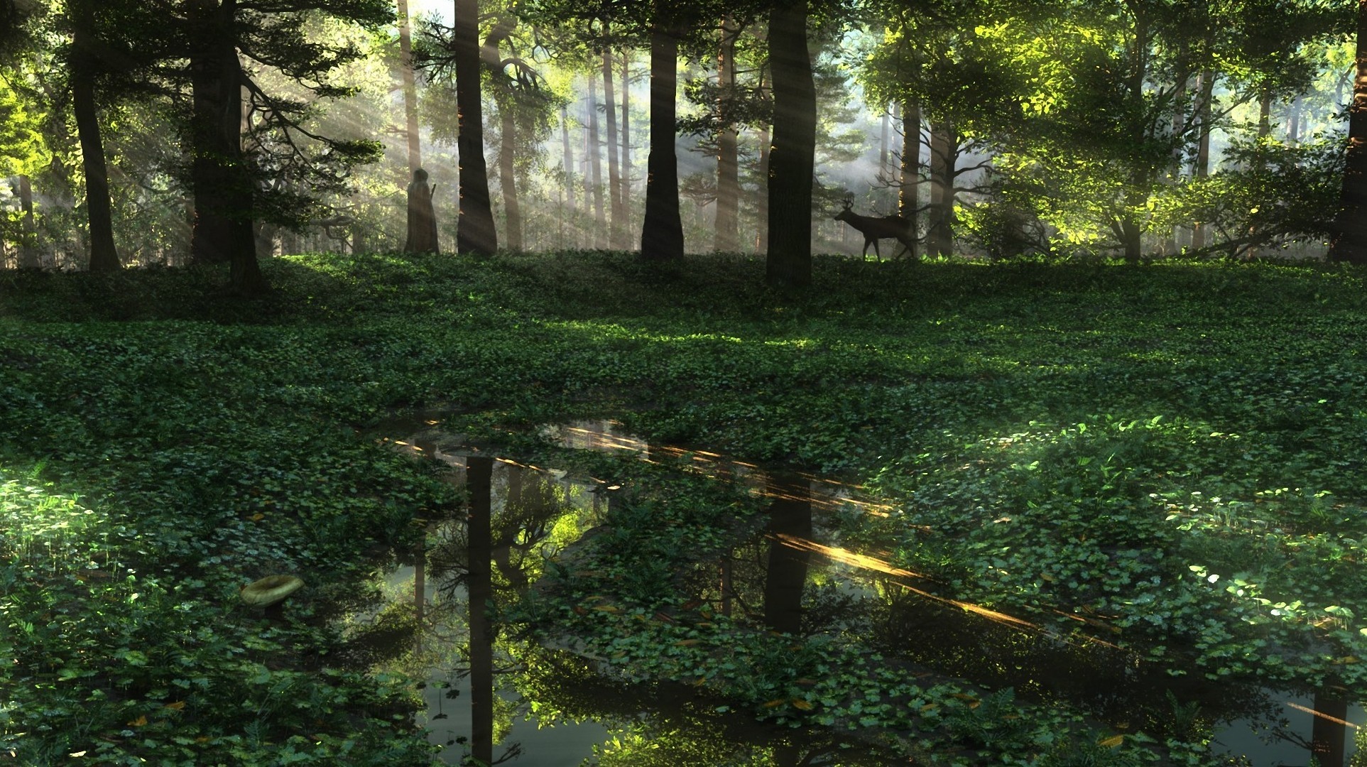 Téléchargez gratuitement l'image Fantaisie, Forêt sur le bureau de votre PC