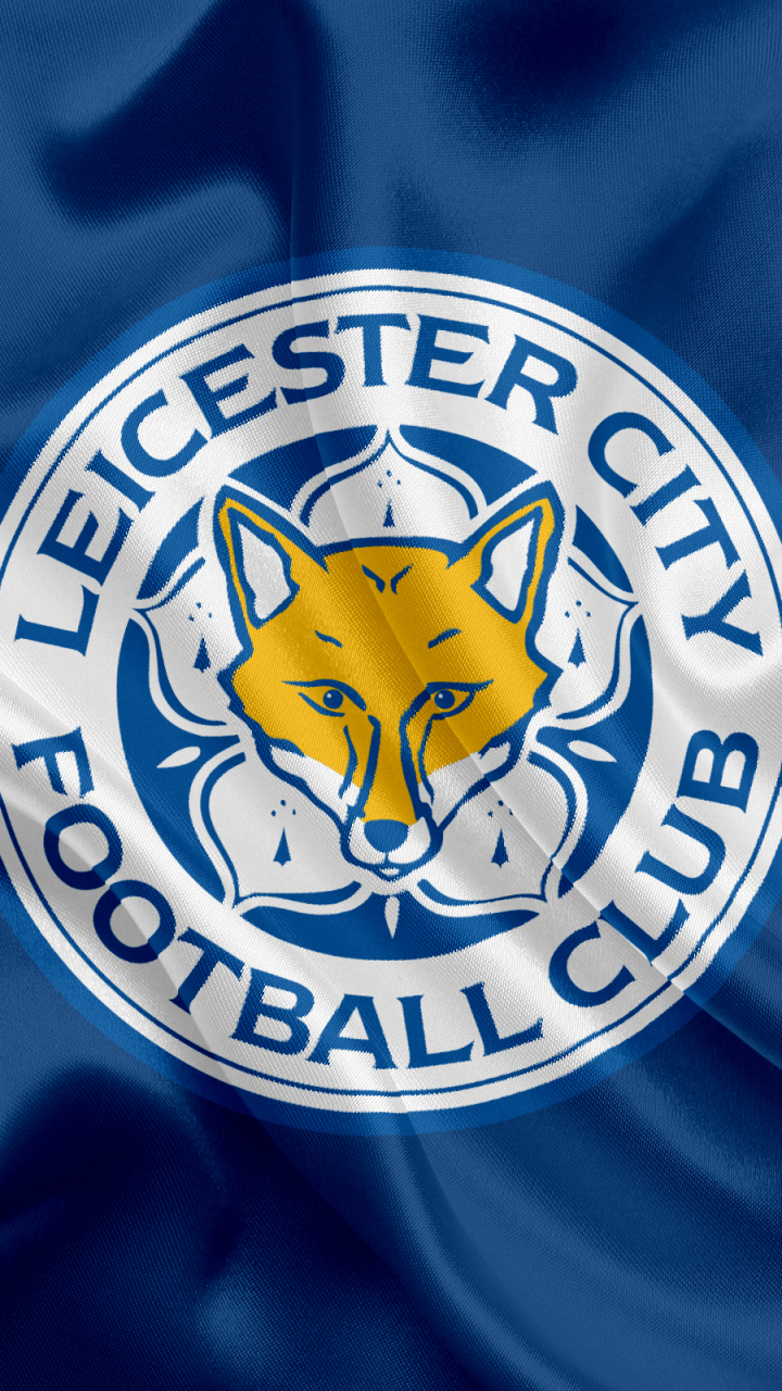 Handy-Wallpaper Sport, Fußball, Logo, Emblem, Leicester City kostenlos herunterladen.