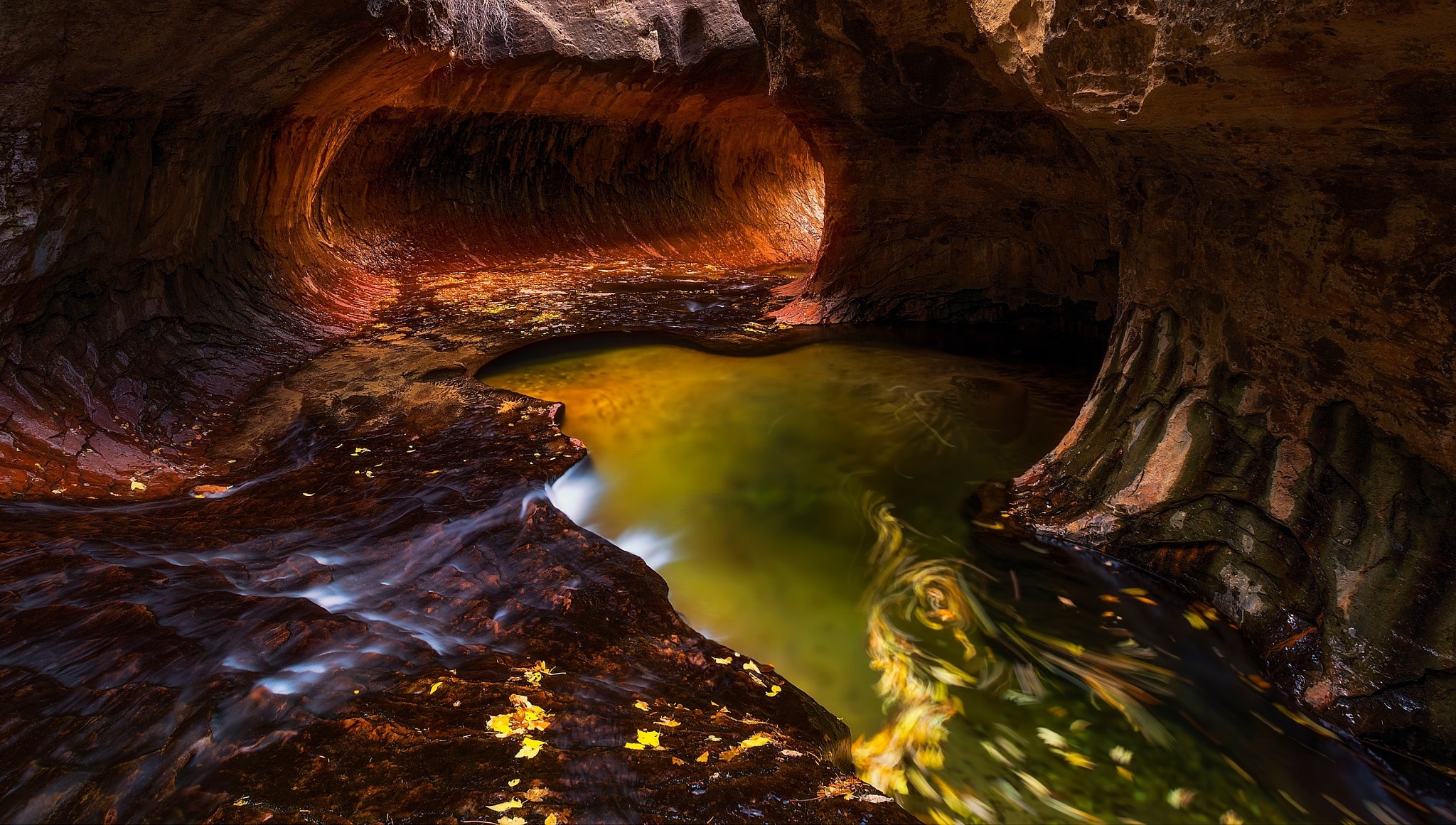 Скачать обои бесплатно Природа, Вода, Пещеры, Пещера, Земля/природа картинка на рабочий стол ПК