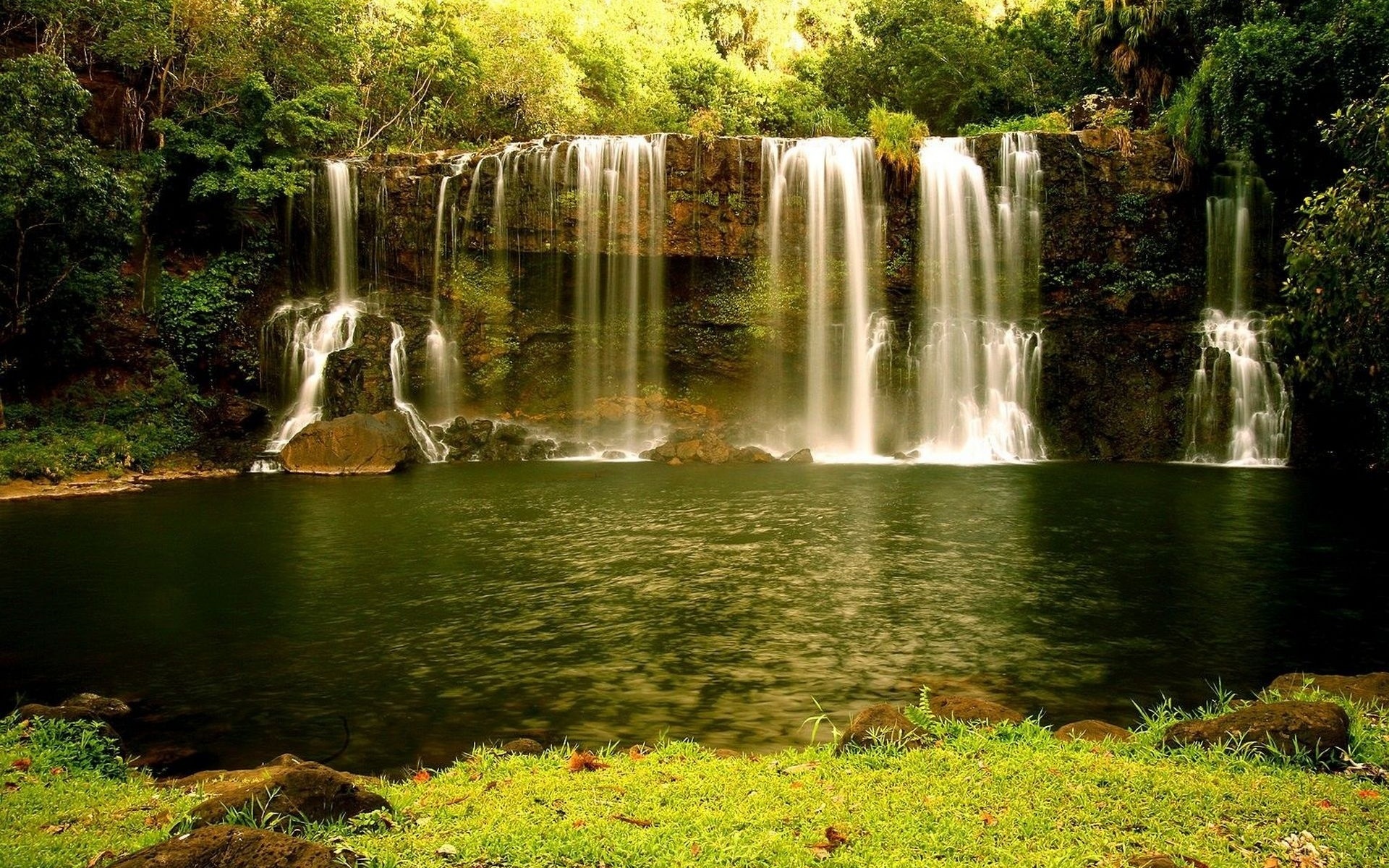 Download mobile wallpaper Waterfall, Earth for free.