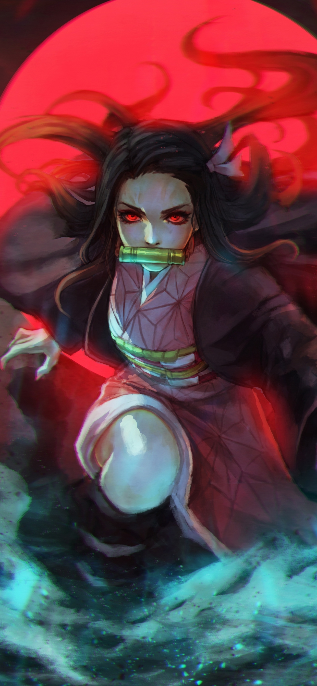 Descarga gratuita de fondo de pantalla para móvil de Animado, Nezuko Kamado, Demon Slayer: Kimetsu No Yaiba.