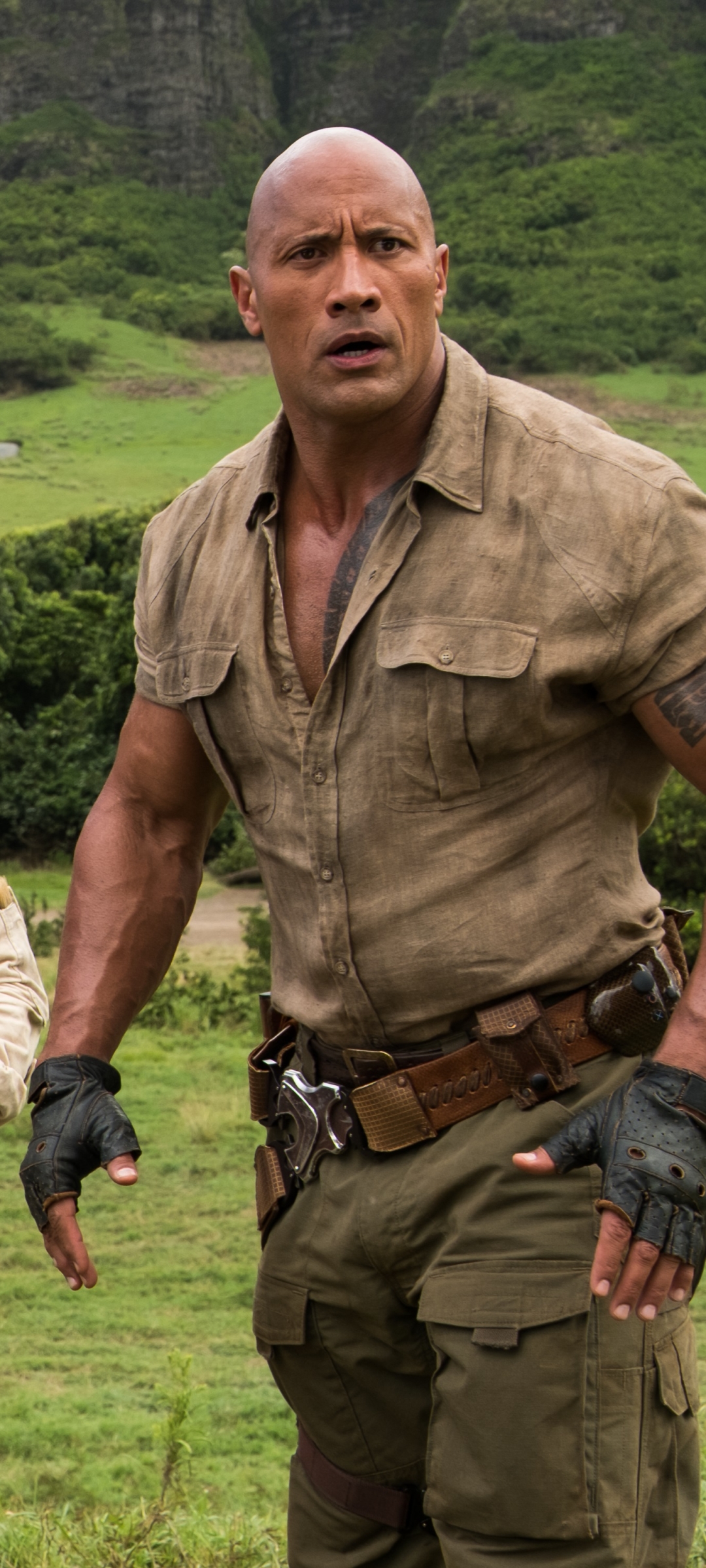Download mobile wallpaper Dwayne Johnson, Movie, Jumanji: Welcome To The Jungle for free.