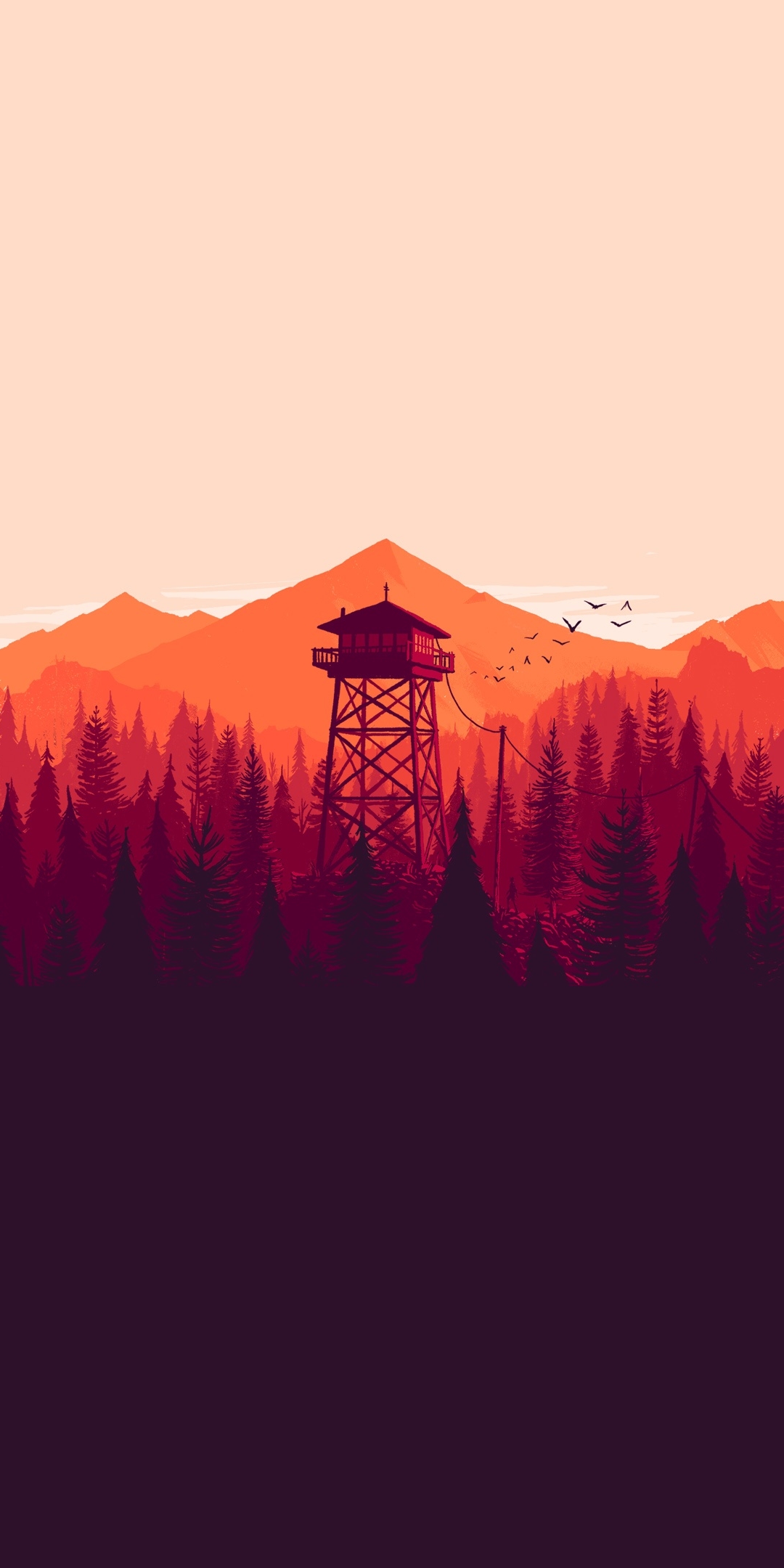Download mobile wallpaper Tower, Video Game, Firewatch for free.