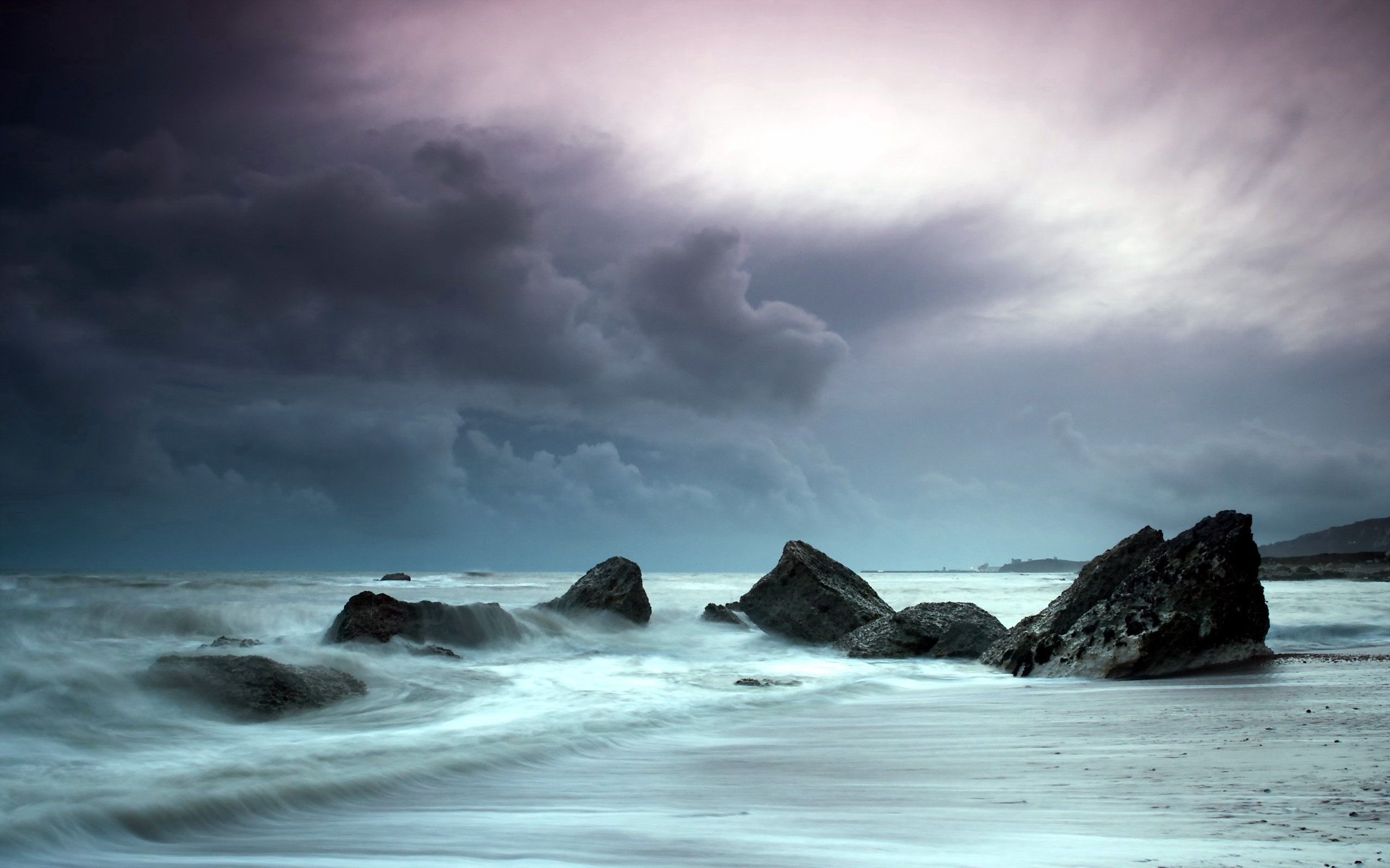 Free download wallpaper Sky, Nature, Stones, Sea on your PC desktop