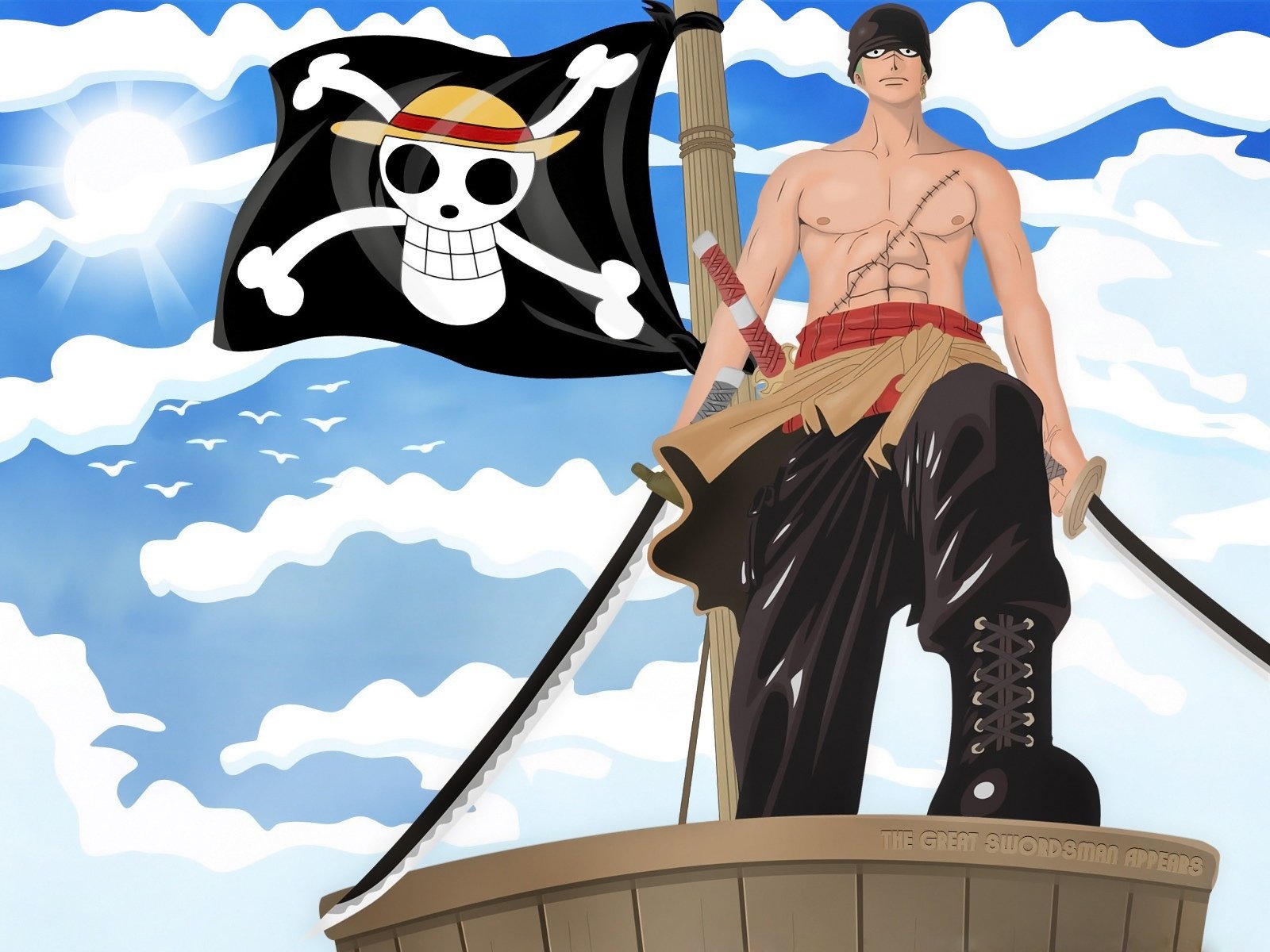 Handy-Wallpaper Animes, One Piece, Roronoa Zorro kostenlos herunterladen.
