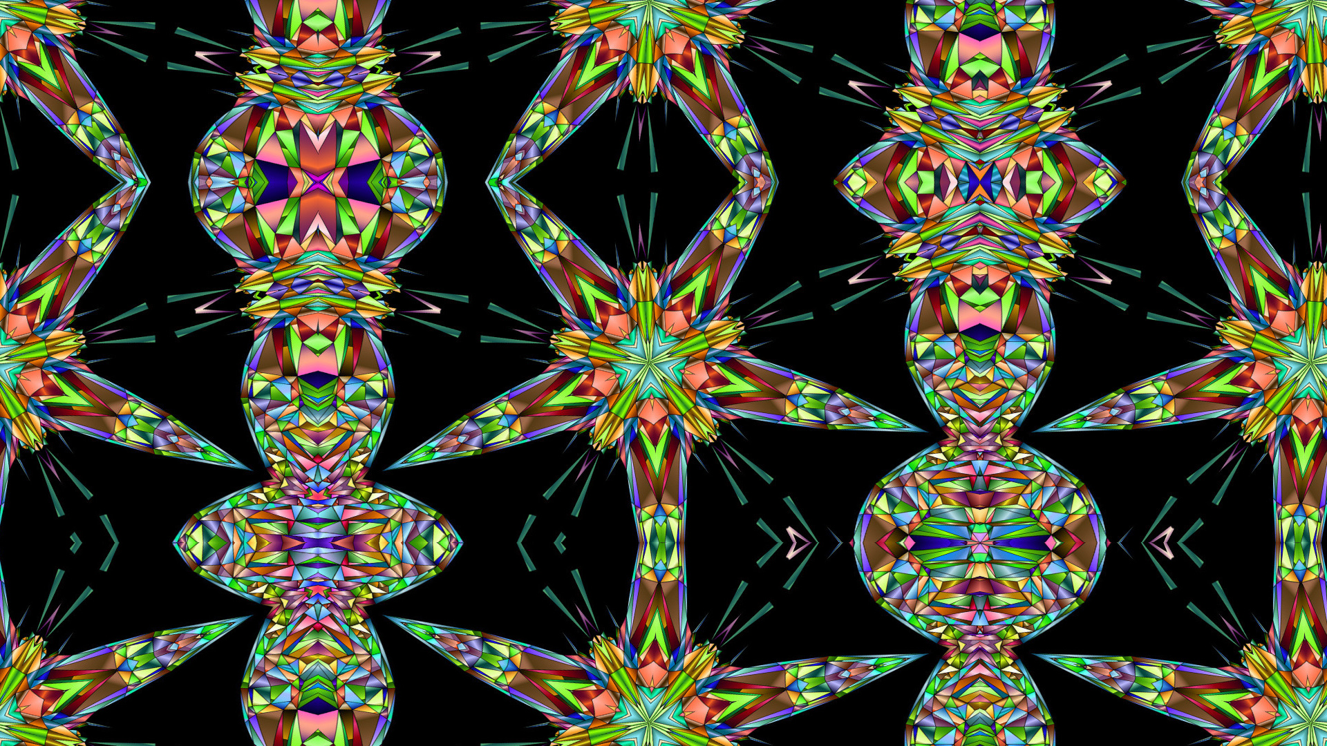 Free download wallpaper Abstract, Pattern, Colors, Symmetry, Kaleidoscope on your PC desktop