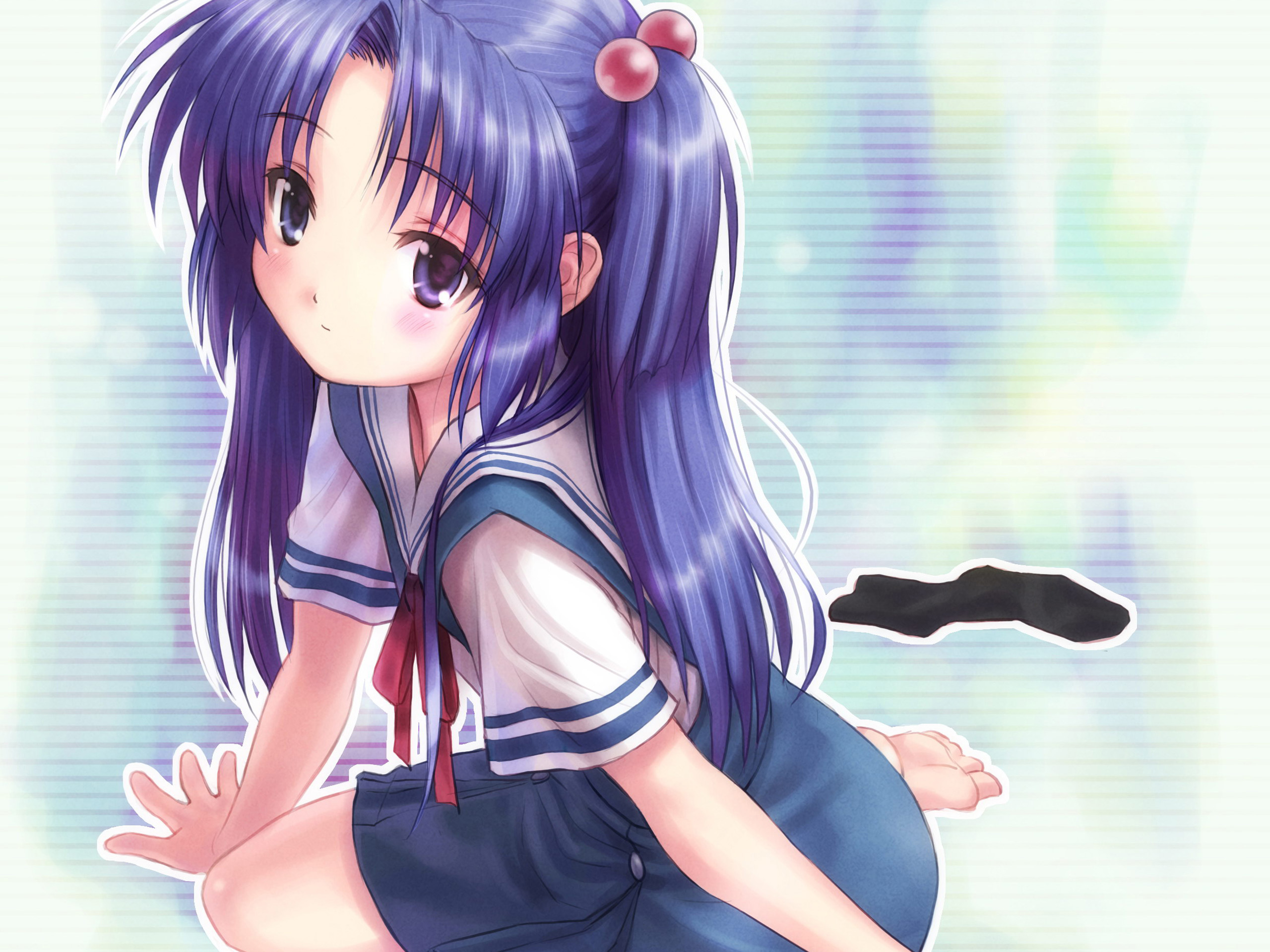 Laden Sie das Animes, Clannad, Kotomi Ichinose-Bild kostenlos auf Ihren PC-Desktop herunter