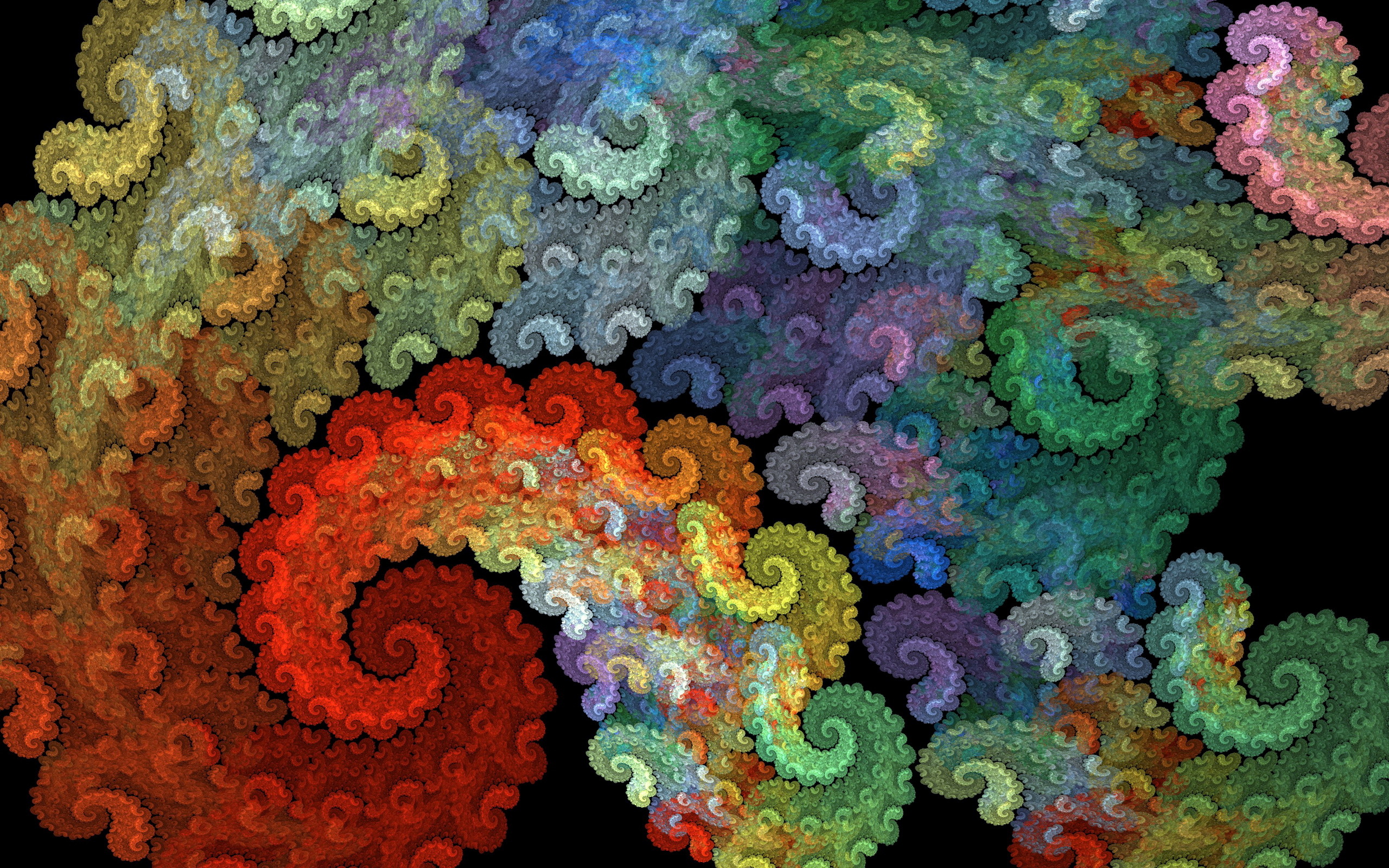 Free download wallpaper Abstract, Fractal, Colors, Colorful on your PC desktop