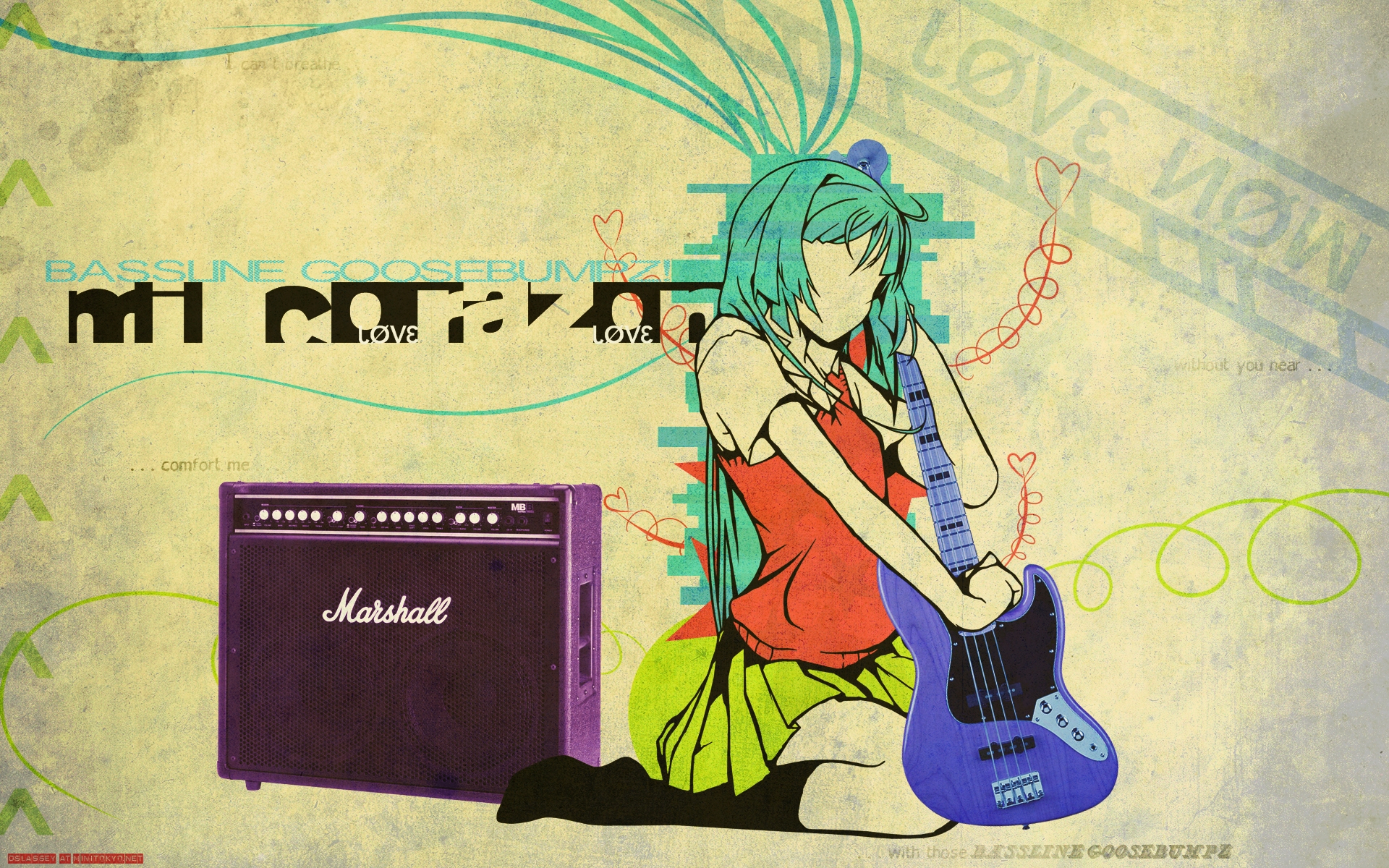 Laden Sie das Musik, Animes-Bild kostenlos auf Ihren PC-Desktop herunter
