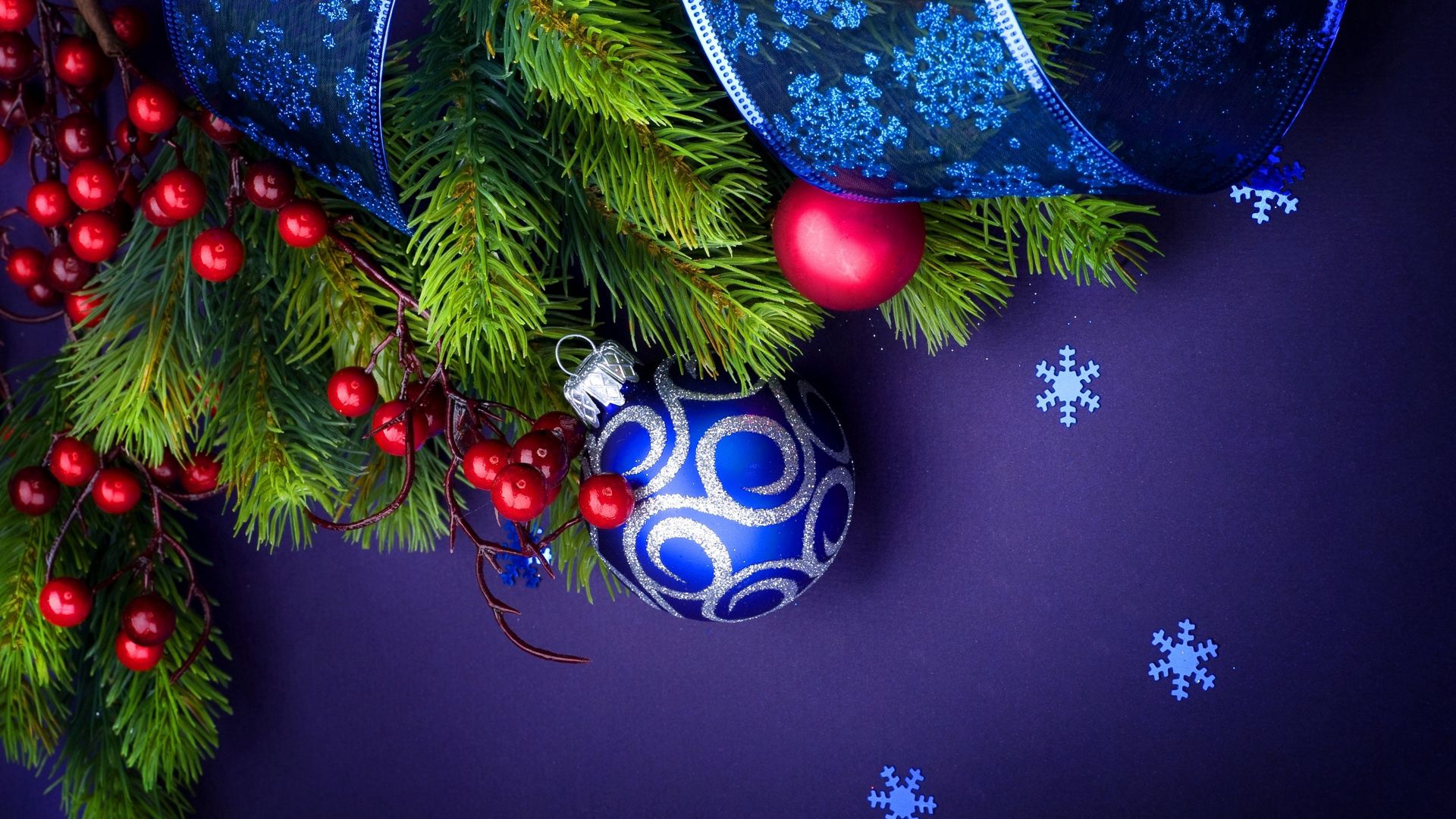 ball, holidays, new year, decorations, spruce, fir Smartphone Background