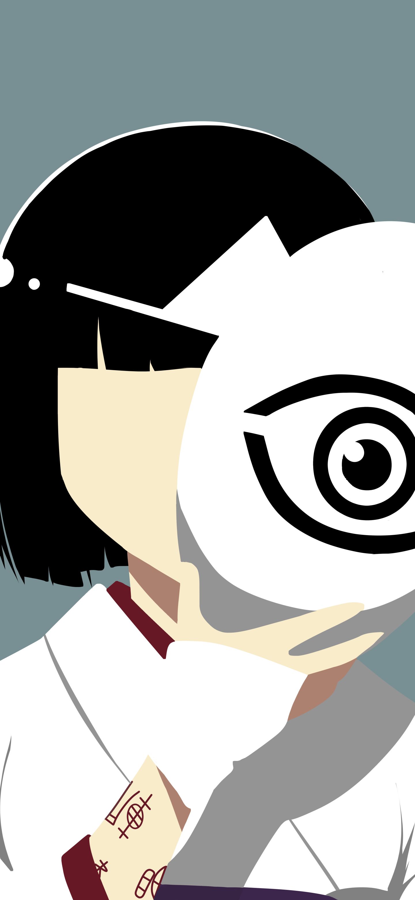 1346792 Hintergrundbild herunterladen animes, noragami, maske, minimalistisch, nora (noragami), schwarzes haar - Bildschirmschoner und Bilder kostenlos