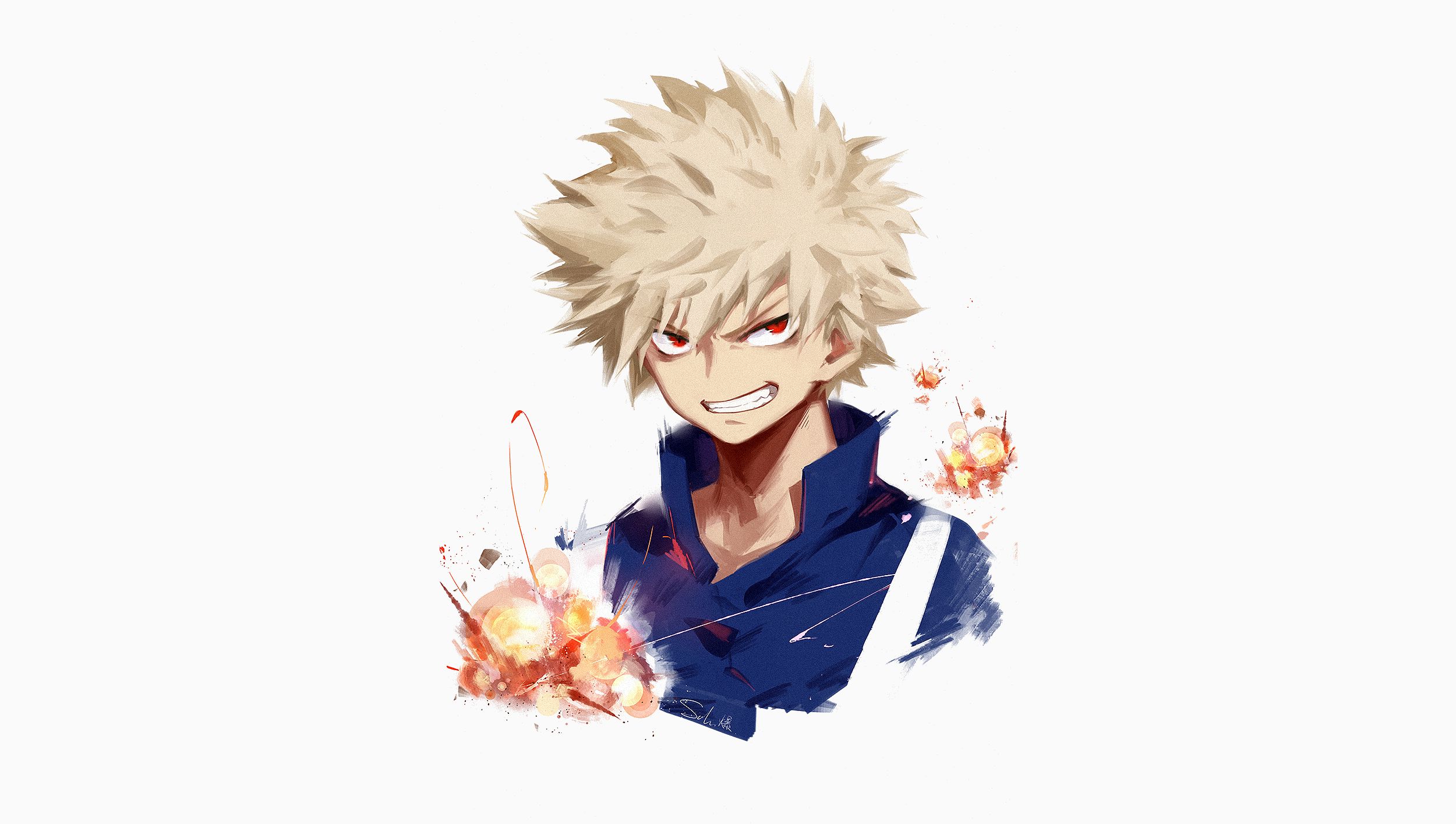 Free download wallpaper Anime, Katsuki Bakugou, My Hero Academia on your PC desktop