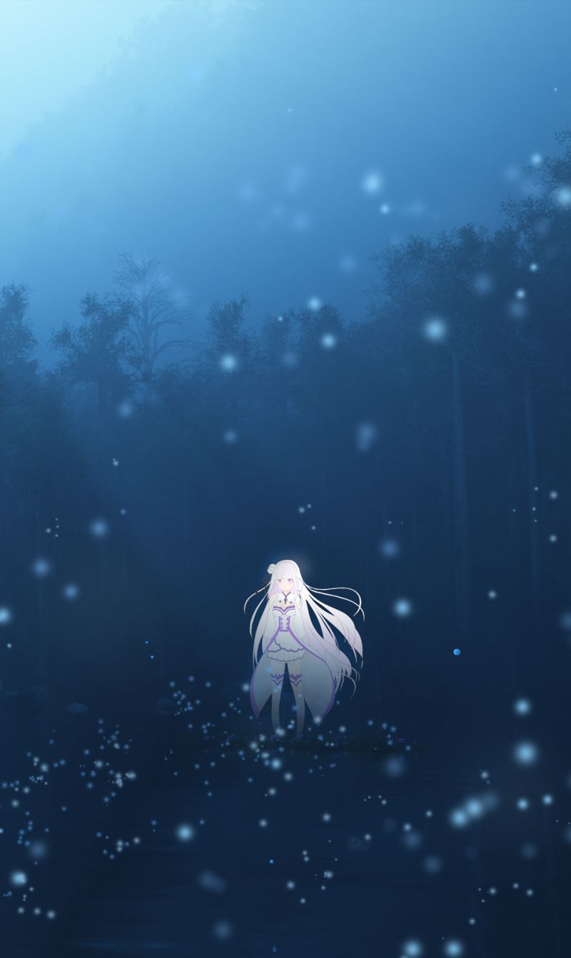 Descarga gratuita de fondo de pantalla para móvil de Animado, Emilia (Re:zero), Re:zero Comenzando La Vida En Otro Mundo.