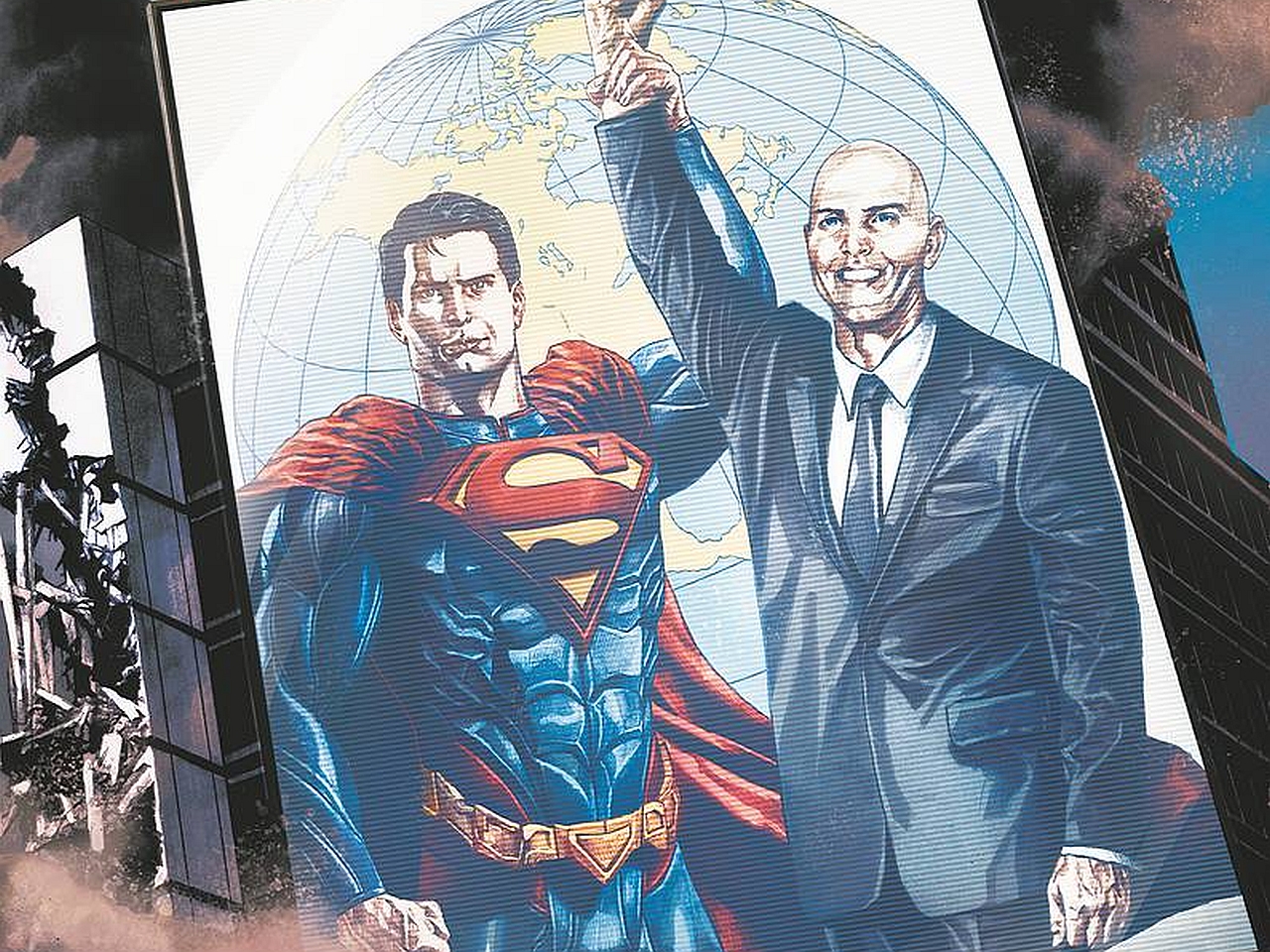 Baixar papel de parede para celular de História Em Quadrinhos, Super Homen, Lex Luthor, Injustice: Gods Among Us gratuito.