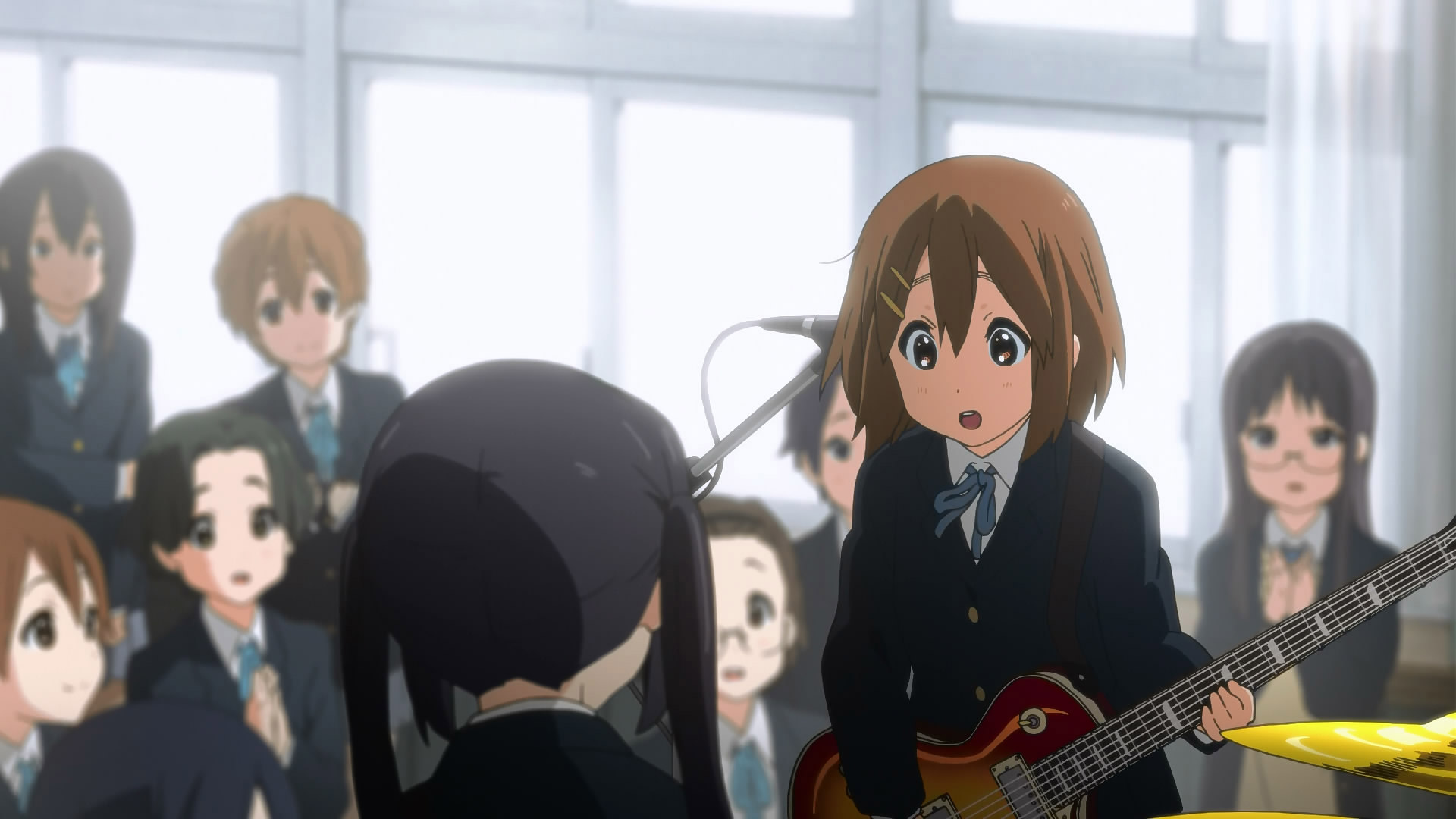 Free download wallpaper Anime, K On!, Azusa Nakano, Yui Hirasawa on your PC desktop