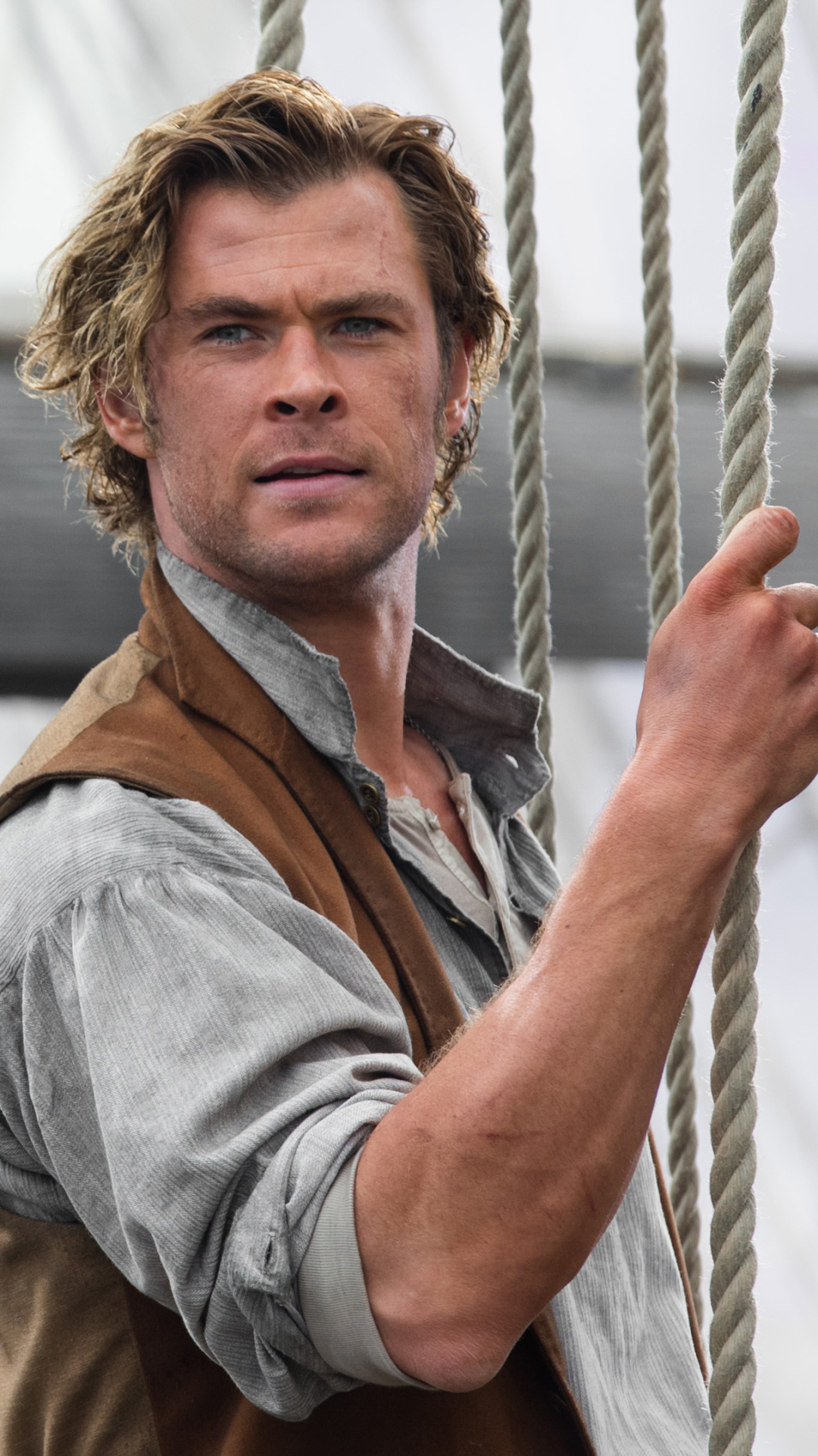 Baixar papel de parede para celular de Filme, Chris Hemsworth, No Coração Do Mar gratuito.