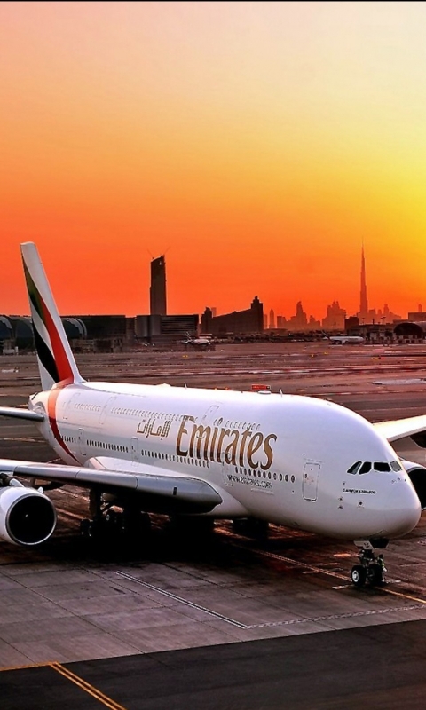 Скачати мобільні шпалери Літак, Транспортні Засоби, Airbus A380 безкоштовно.