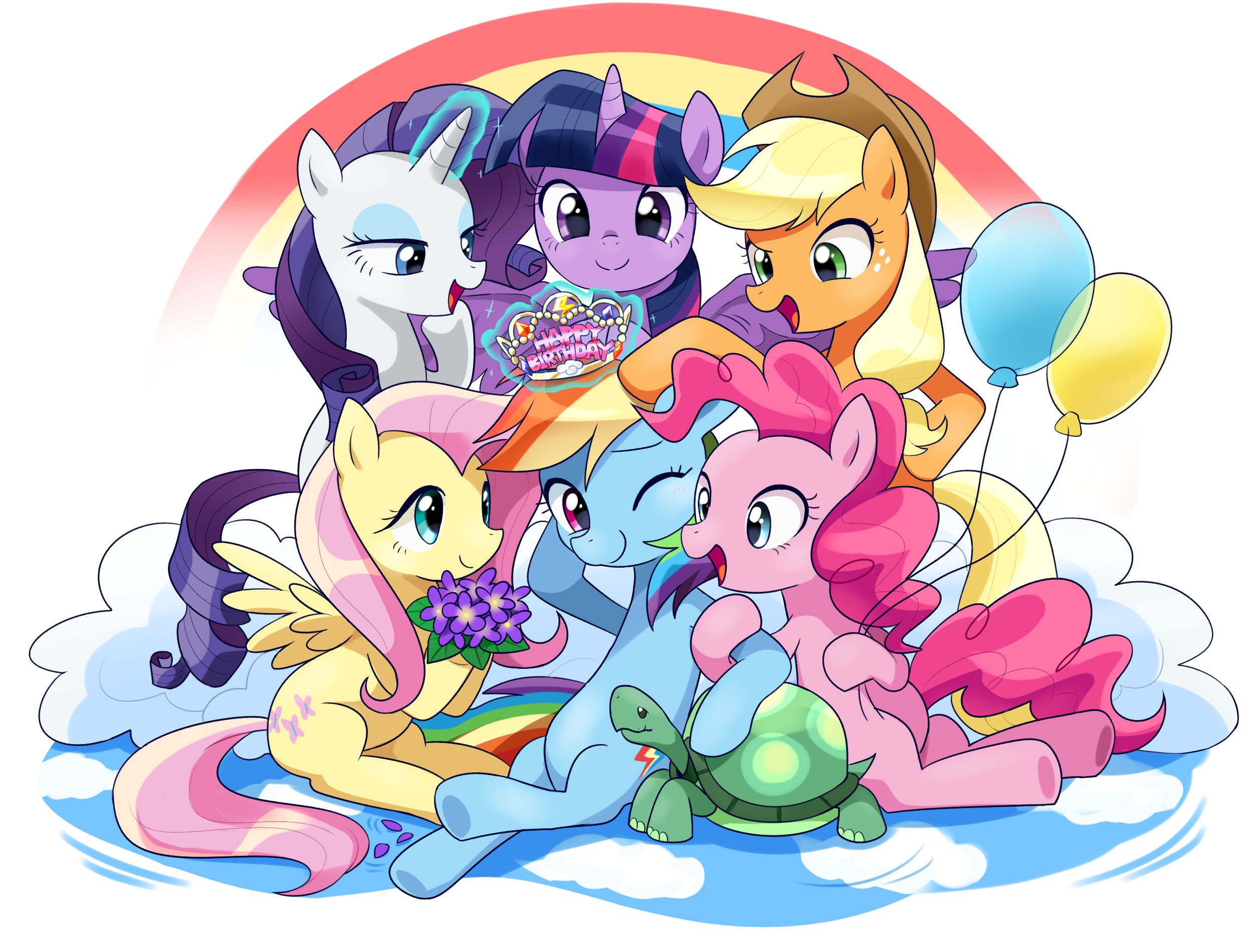 Laden Sie das Mein Kleines Pony, Pinkie Pie, Fernsehserien, Twilight Sparkle, My Little Pony Freundschaft Ist Magie, Applejack (Mein Kleines Pony), Rainbow Dash, Fluttershy (Mein Kleines Pony), Rarität (Mein Kleines Pony)-Bild kostenlos auf Ihren PC-Desktop herunter