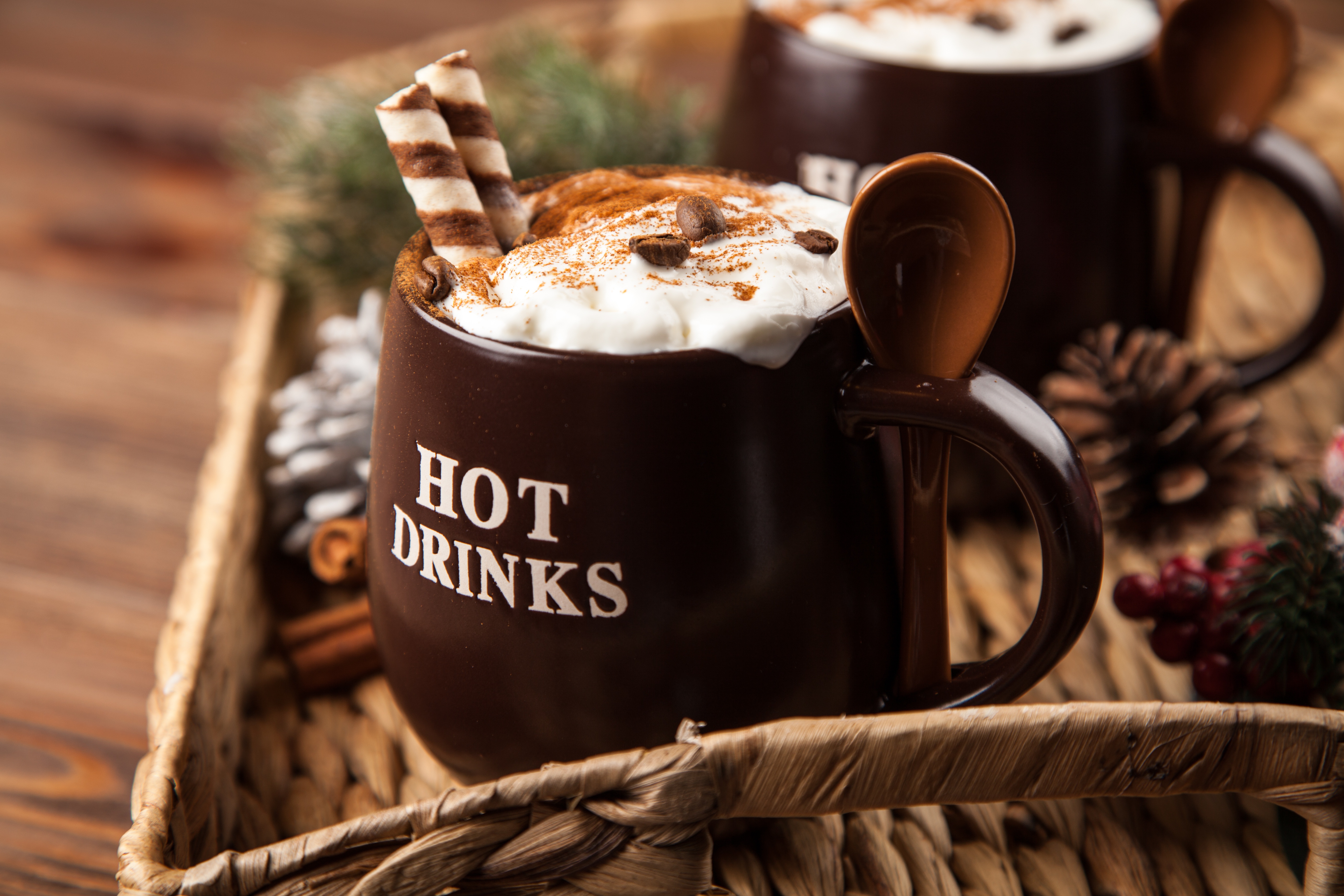 Download mobile wallpaper Food, Coffee, Cinnamon, Cup, Drink for free.