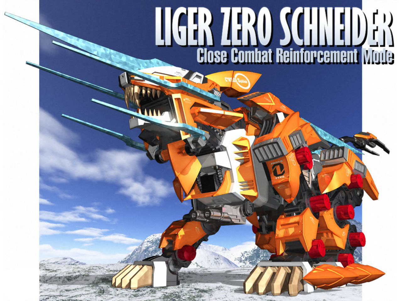 Baixar papéis de parede de desktop Kijû Shinseiki Zoid HD