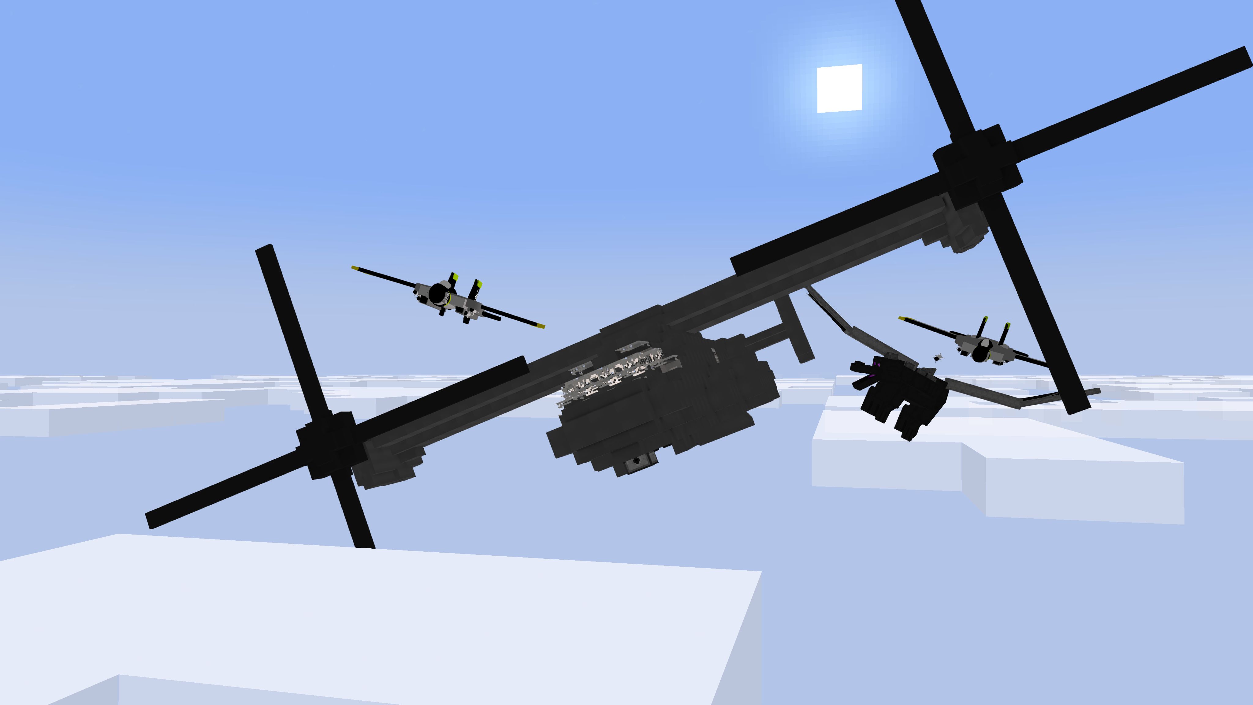 Téléchargez gratuitement l'image Minecraft, Jeux Vidéo, Bell Boeing V 22 Osprey sur le bureau de votre PC