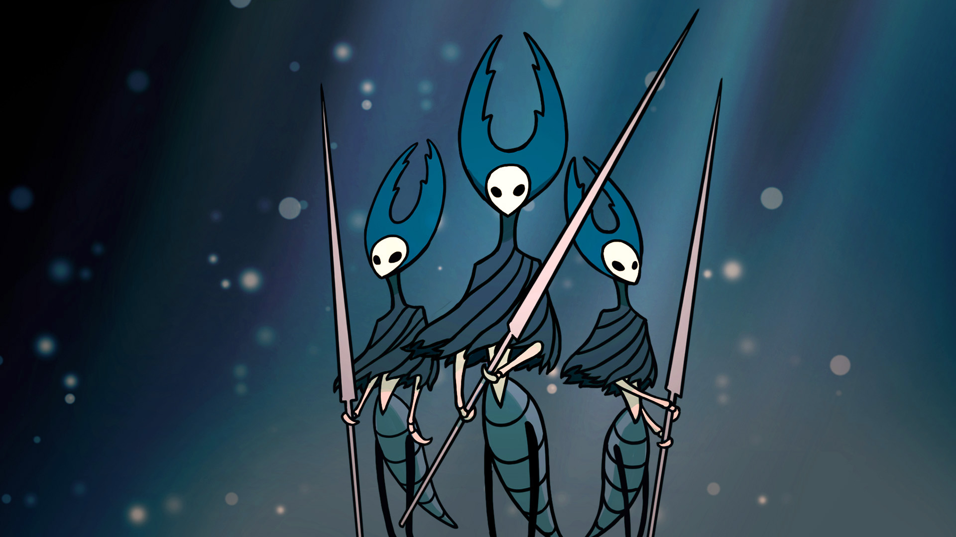hollow knight, mantis lords (hollow knight), video game