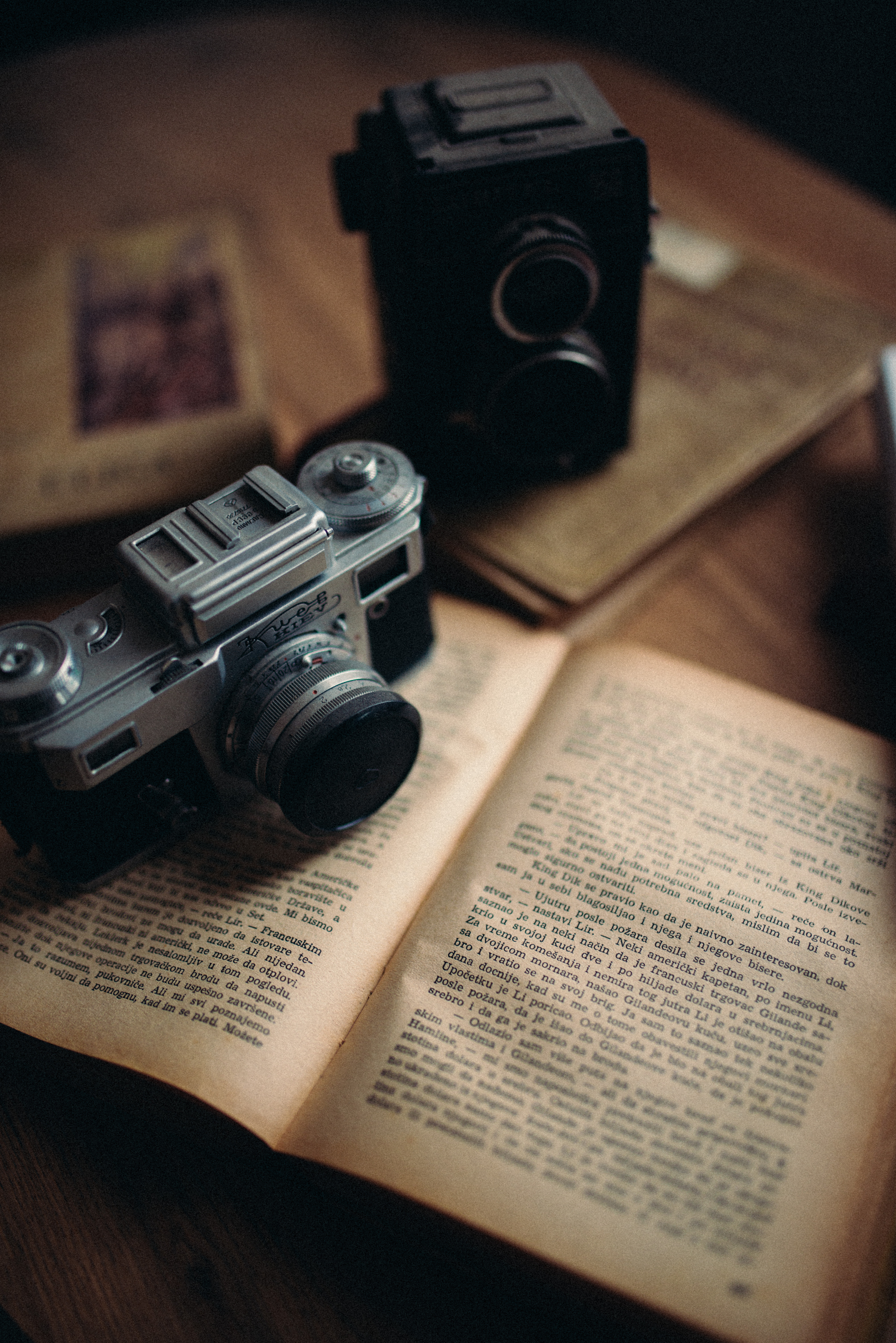 camera, retro, technologies, technology, old, vintage, book