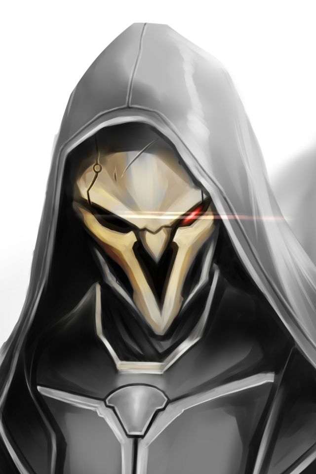 Download mobile wallpaper Logo, Overwatch, Video Game, Reaper (Overwatch) for free.
