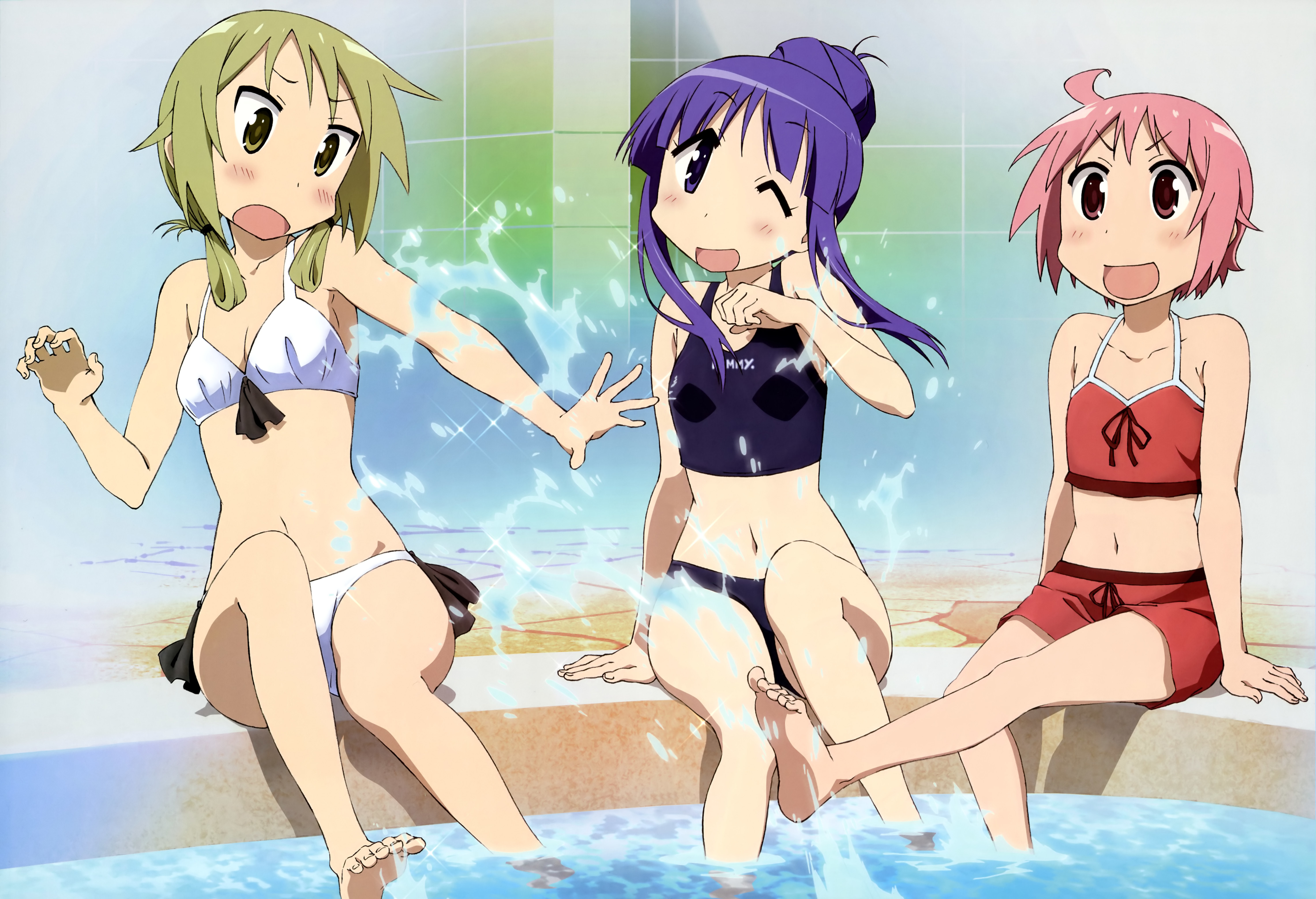 770494 Hintergrundbild herunterladen animes, yuyushiki - Bildschirmschoner und Bilder kostenlos
