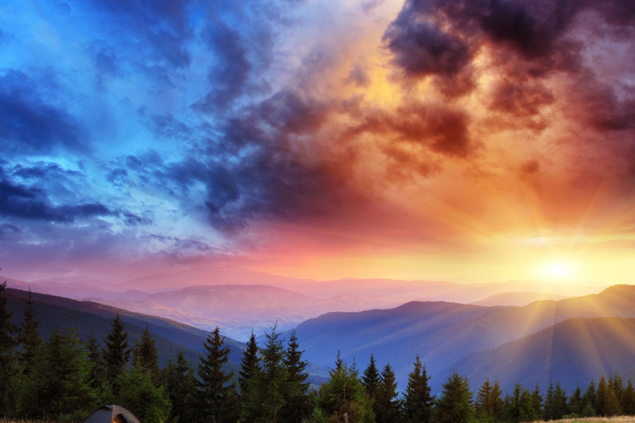 Free download wallpaper Sunrise, Earth on your PC desktop