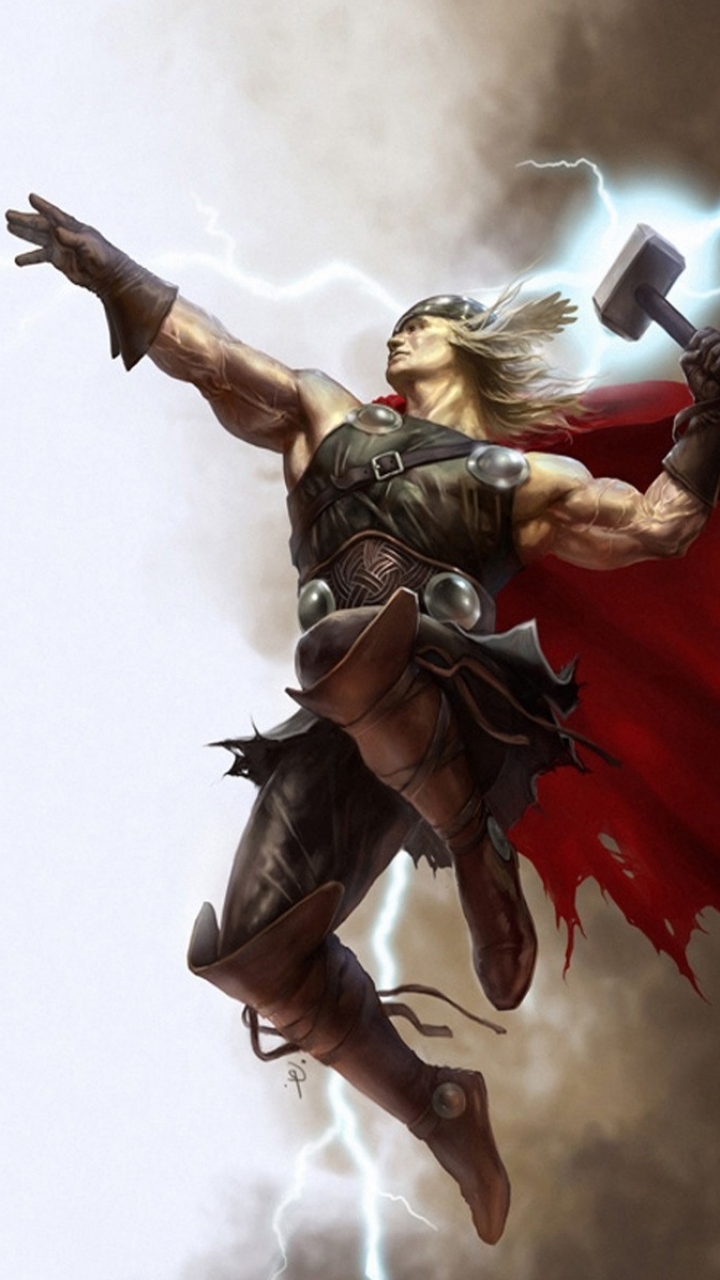 Handy-Wallpaper Comics, Thor kostenlos herunterladen.