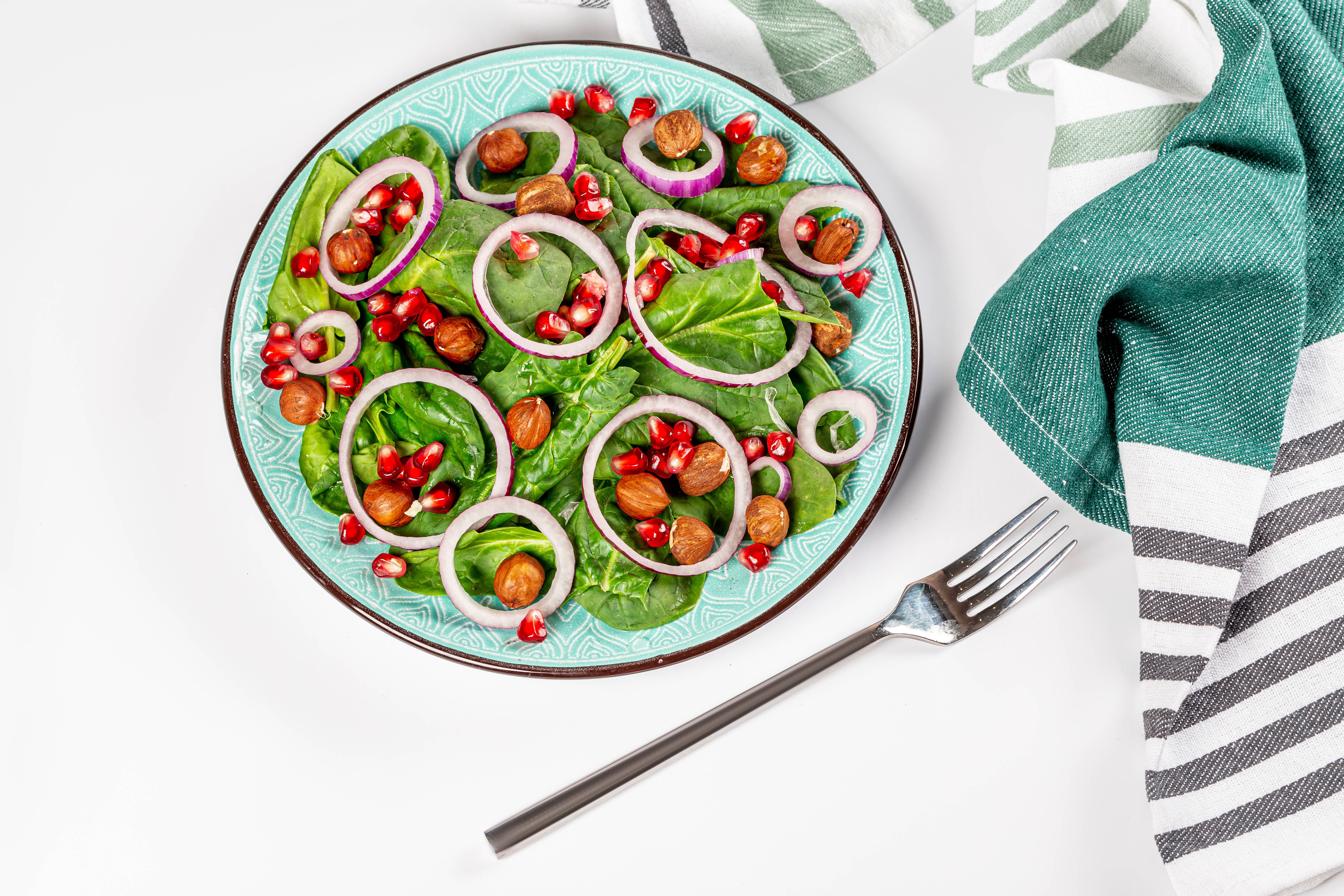 Handy-Wallpaper Salat, Nahrungsmittel, Stillleben kostenlos herunterladen.