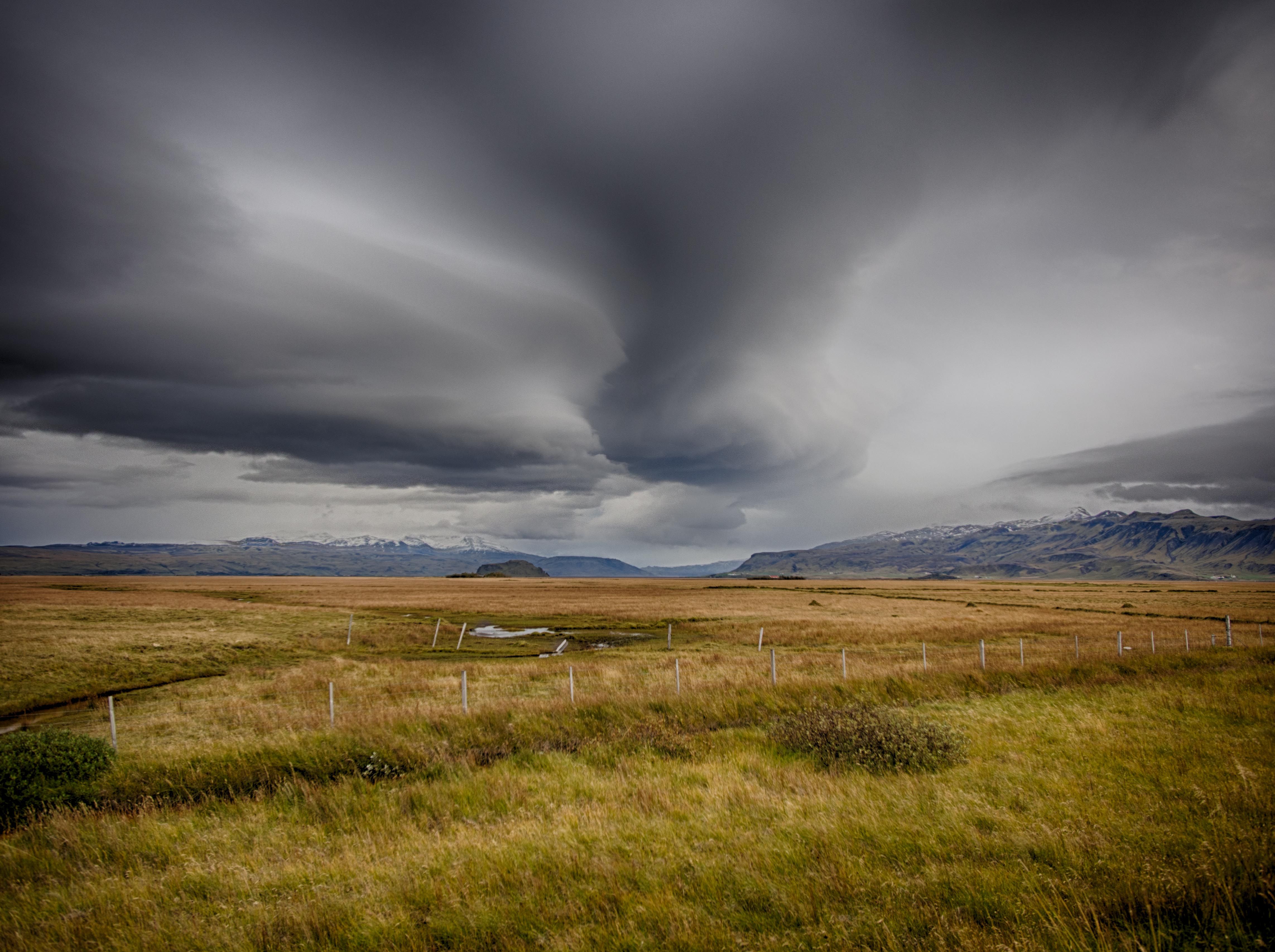 Free download wallpaper Landscape, Mountain, Field, Cloud, Photography on your PC desktop