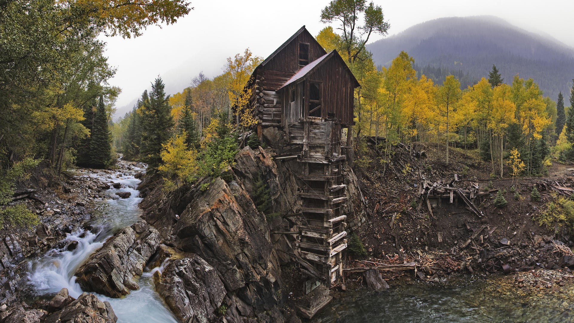 Laden Sie Kristallmühle HD-Desktop-Hintergründe herunter