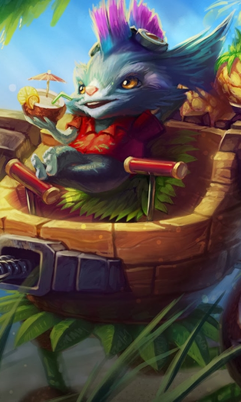 Download mobile wallpaper League Of Legends, Video Game, Rumble (League Of Legends) for free.