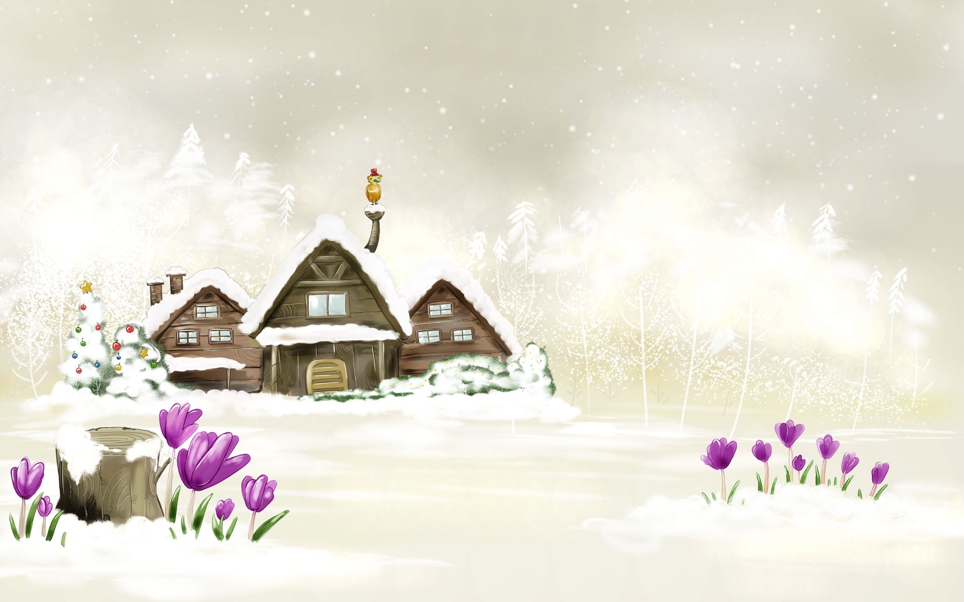 Free download wallpaper Landscape, Winter, Pictures on your PC desktop