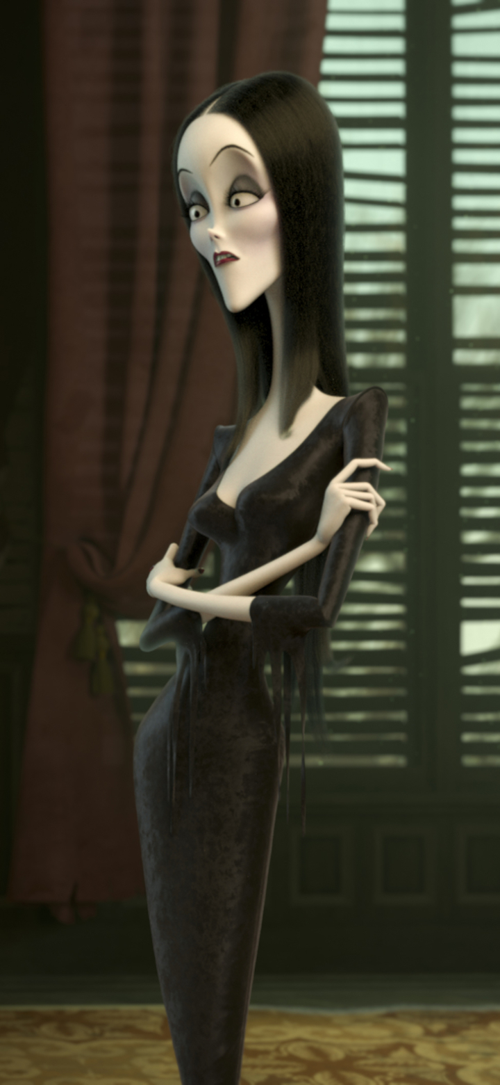 Download mobile wallpaper Movie, The Addams Family, Morticia Addams, The Addams Family (2019) for free.