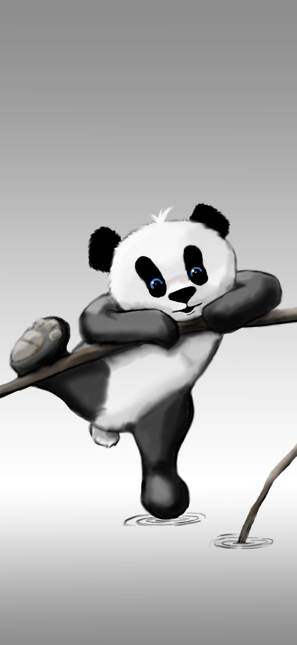 Handy-Wallpaper Tiere, Panda kostenlos herunterladen.