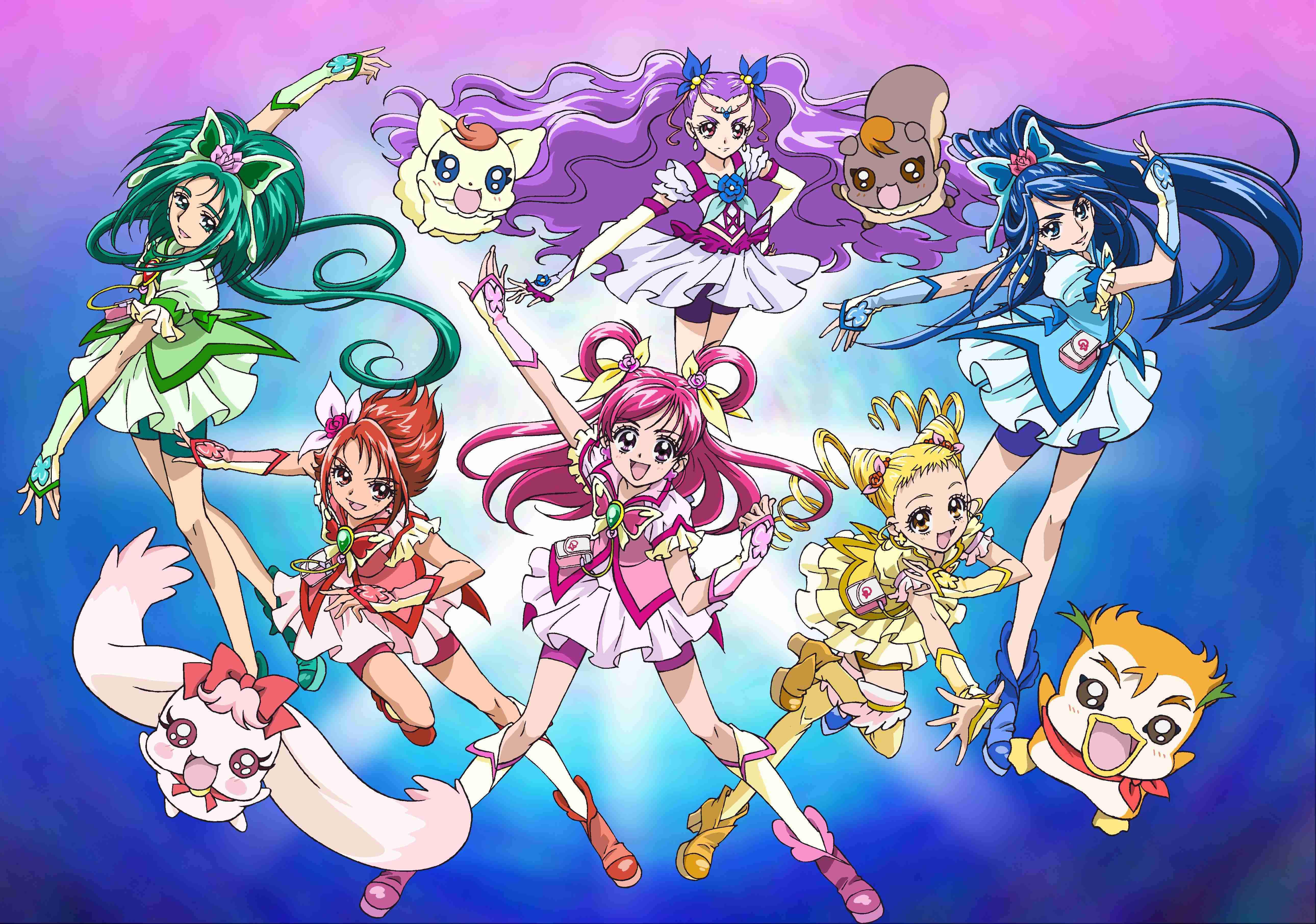 Meilleurs fonds d'écran Yes! Pretty Cure 5 pour l'écran du téléphone