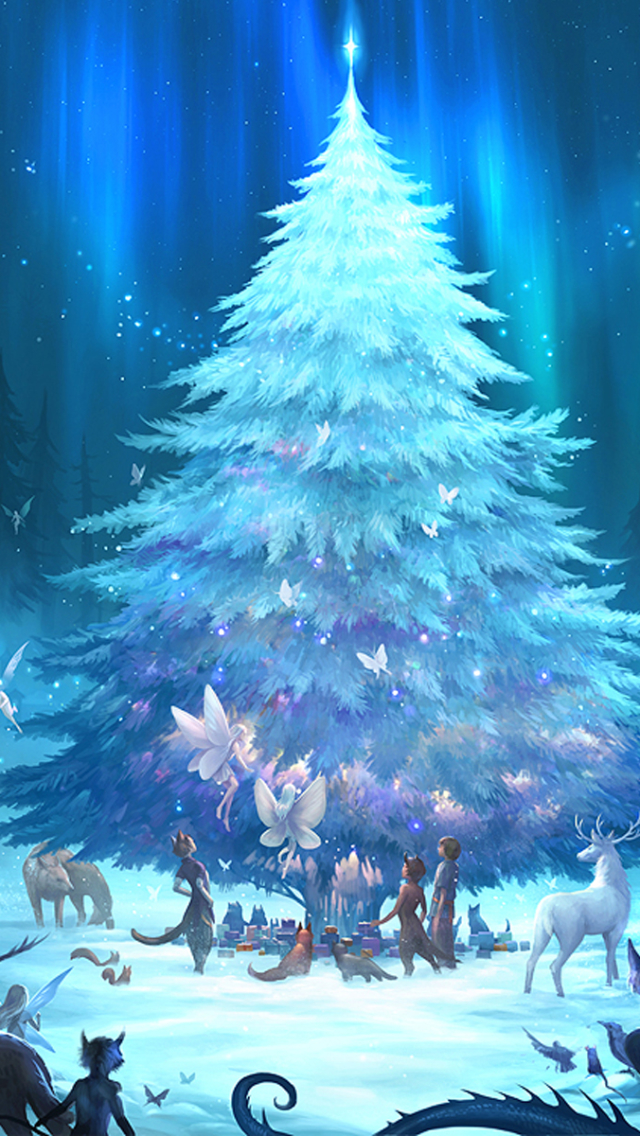 Download mobile wallpaper Fantasy, Christmas, Fairy for free.