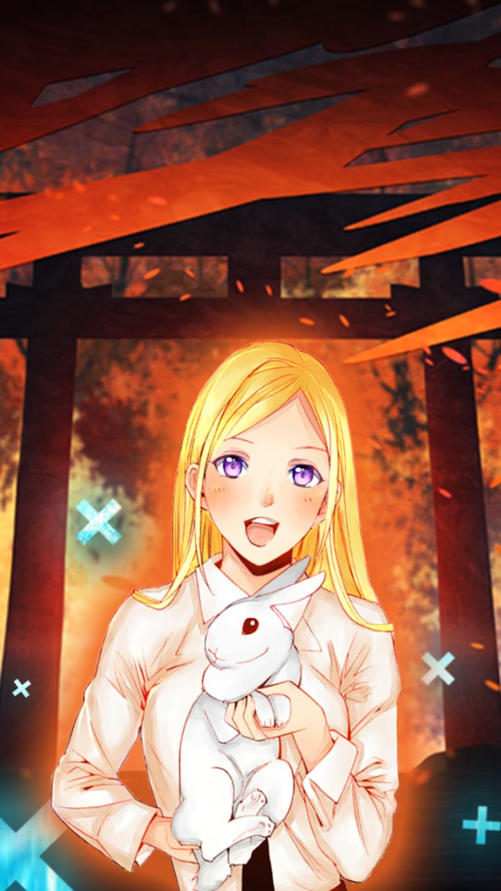Download mobile wallpaper Anime, Blonde, Rabbit, Noragami, Bishamonten (Noragami) for free.