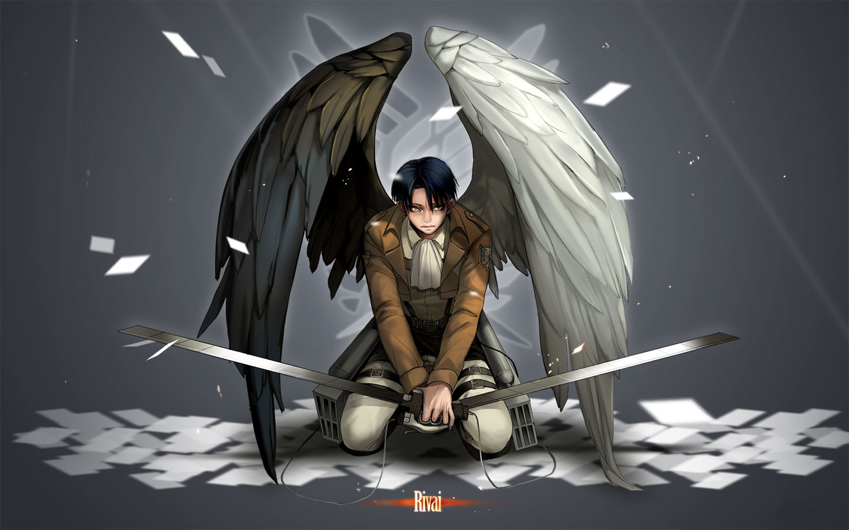 Descarga gratuita de fondo de pantalla para móvil de Animado, Ataque A Los Titanes, Levi Ackerman.