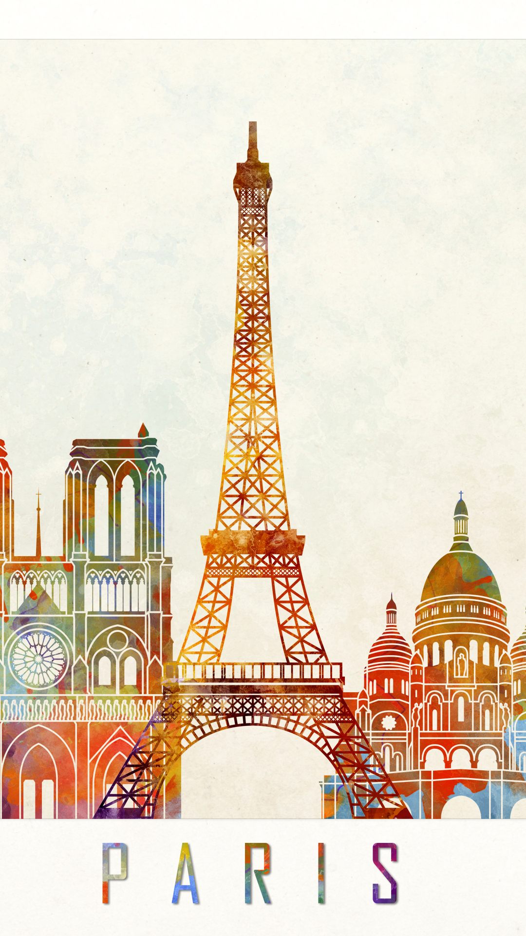 Handy-Wallpaper Städte, Paris, Eiffelturm, Menschengemacht kostenlos herunterladen.
