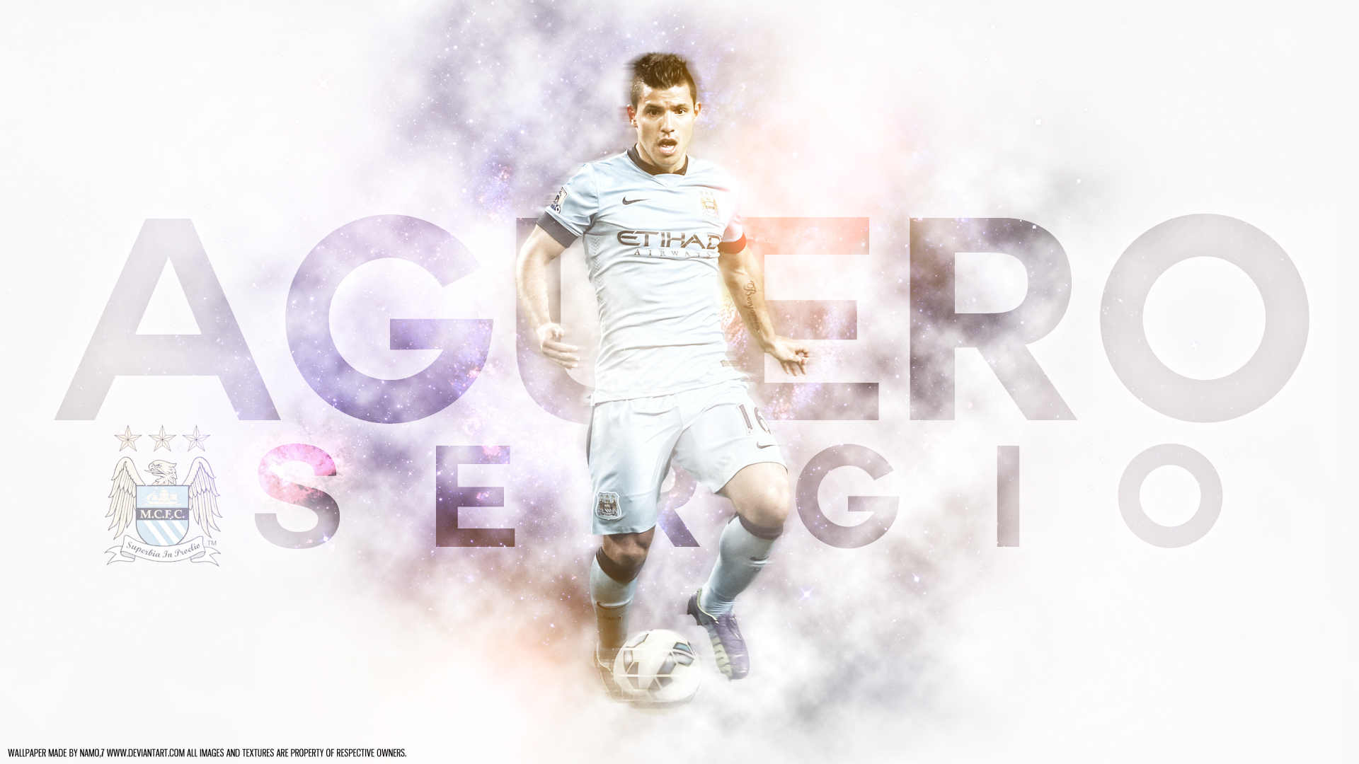 Descarga gratuita de fondo de pantalla para móvil de Fútbol, Deporte, Manchester City F C, Sergio Agüero.