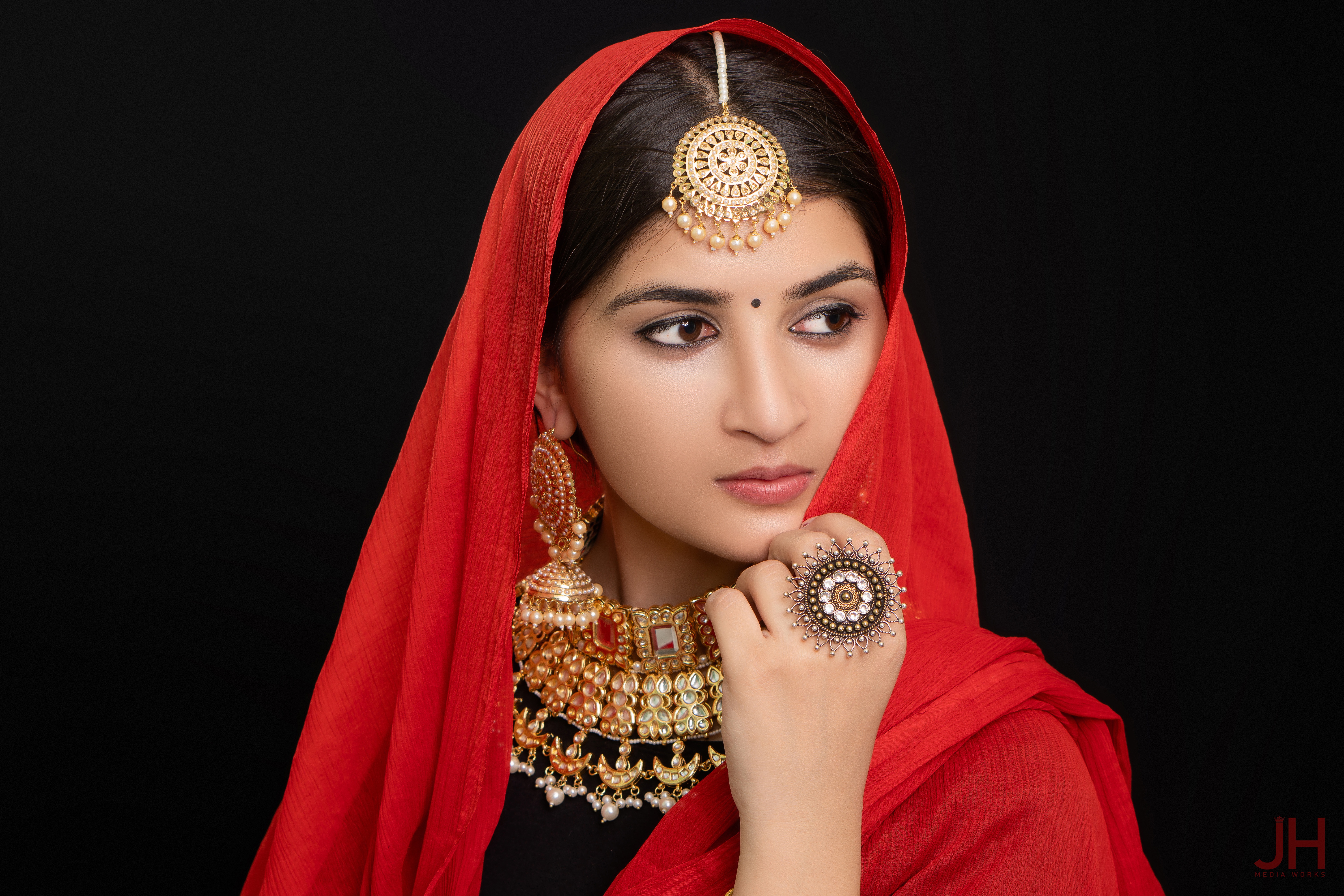 Free download wallpaper Jewelry, Face, Model, Women, Traditional Costume on your PC desktop