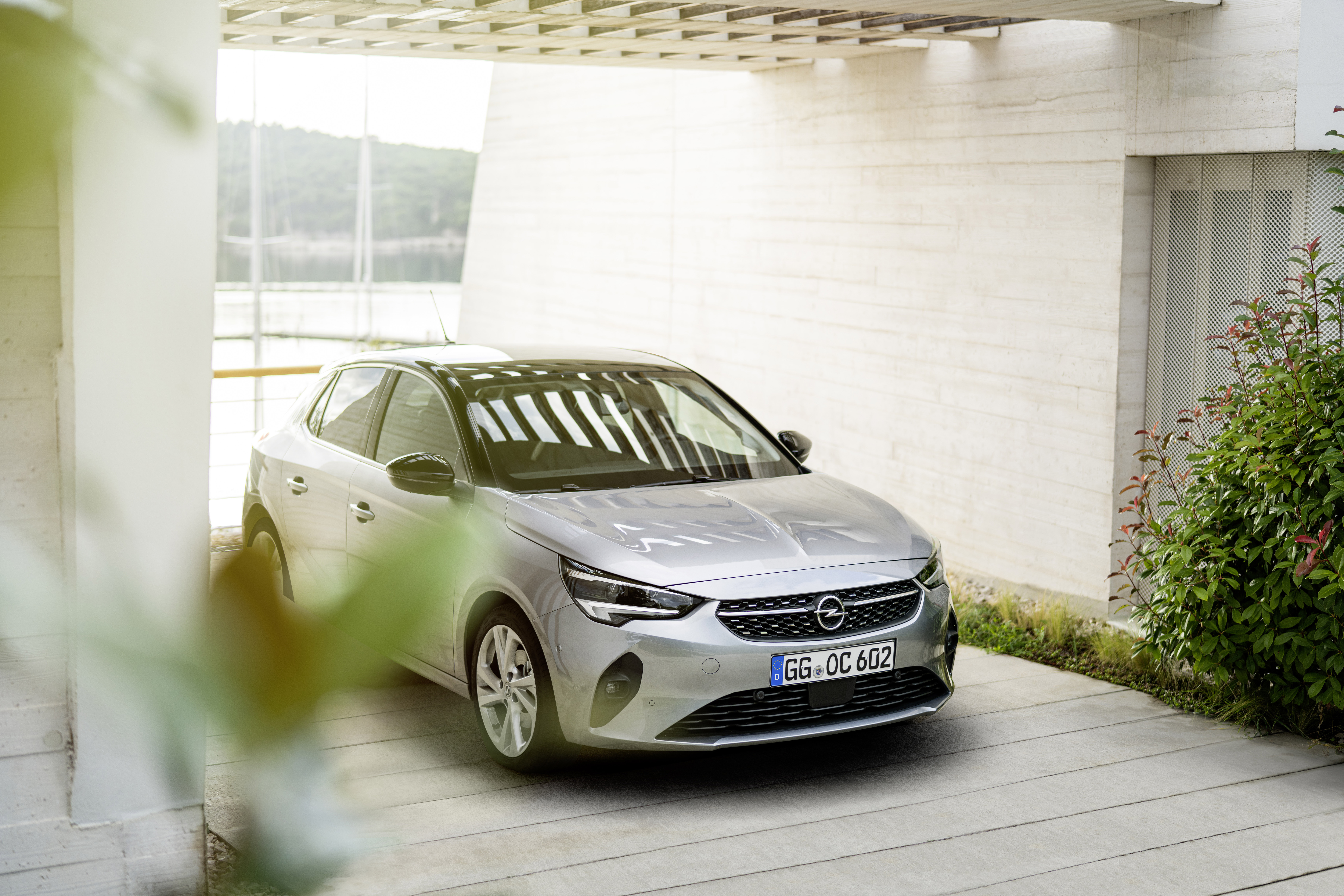 Baixar papel de parede para celular de Opel, Carro, Carro Compacto, Veículos, Carro Prateado, Opel Corsa gratuito.