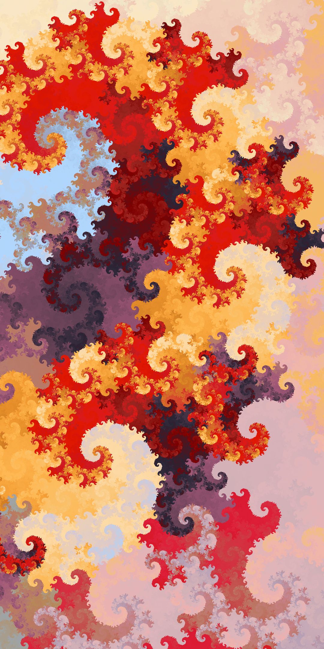 Download mobile wallpaper Abstract, Pattern, Fractal, Colors for free.