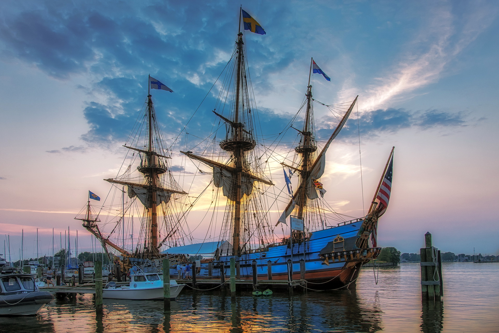 Laden Sie das Hdr, Schiff, Sonnenuntergang, Fahrzeuge-Bild kostenlos auf Ihren PC-Desktop herunter