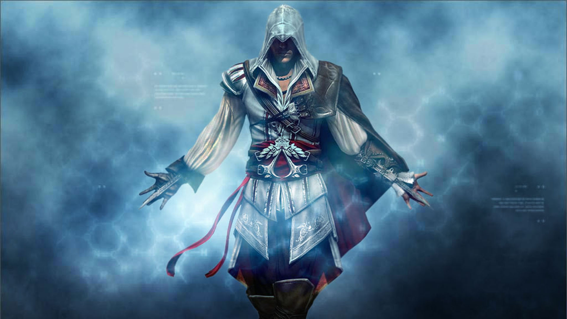 Laden Sie das Computerspiele, Ezio (Assassin's Creed), Überzeugung Eines Attentäters, Assassin's Creed Ii-Bild kostenlos auf Ihren PC-Desktop herunter