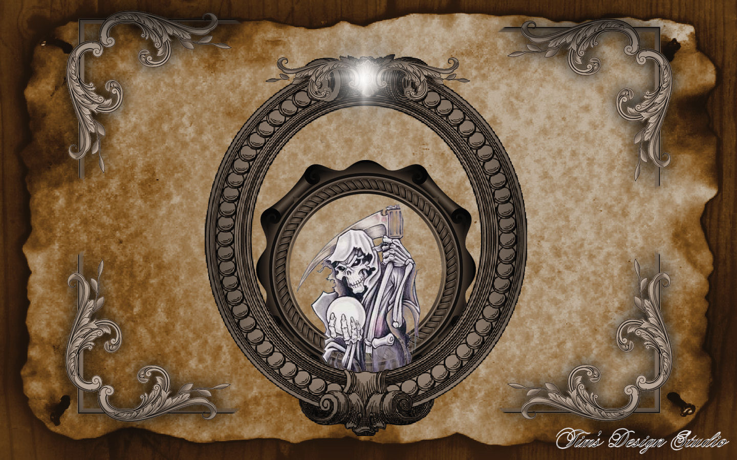 Download mobile wallpaper Fantasy, Dark, Grim Reaper for free.